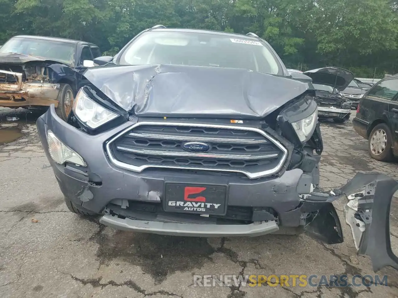 5 fotografías del automóvil dañado MAJ6S3KLXLC367557 FORD ECOSPORT 2020