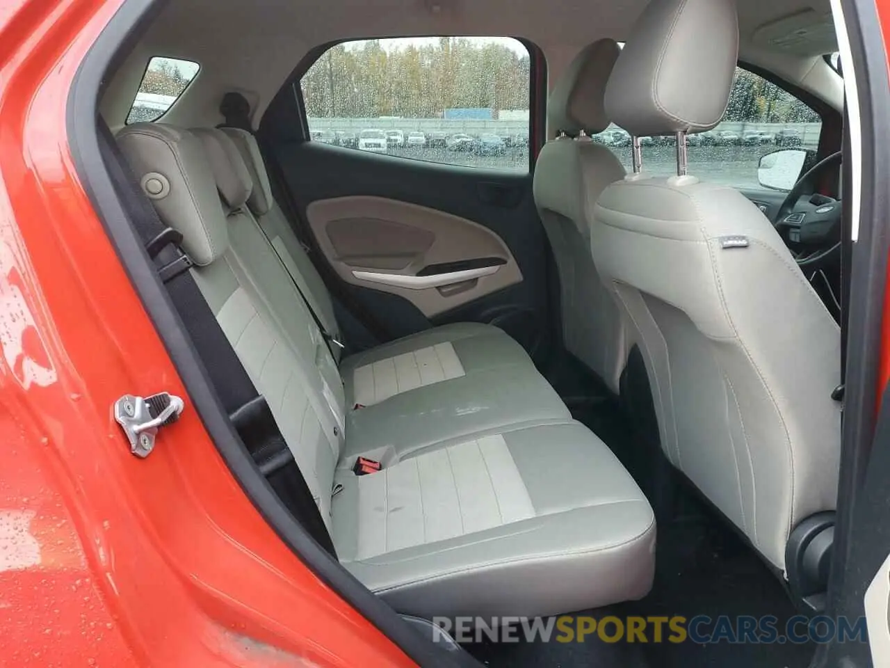 10 fotografías del automóvil dañado MAJ3S2FE0MC452210 FORD ECOSPORT 2021