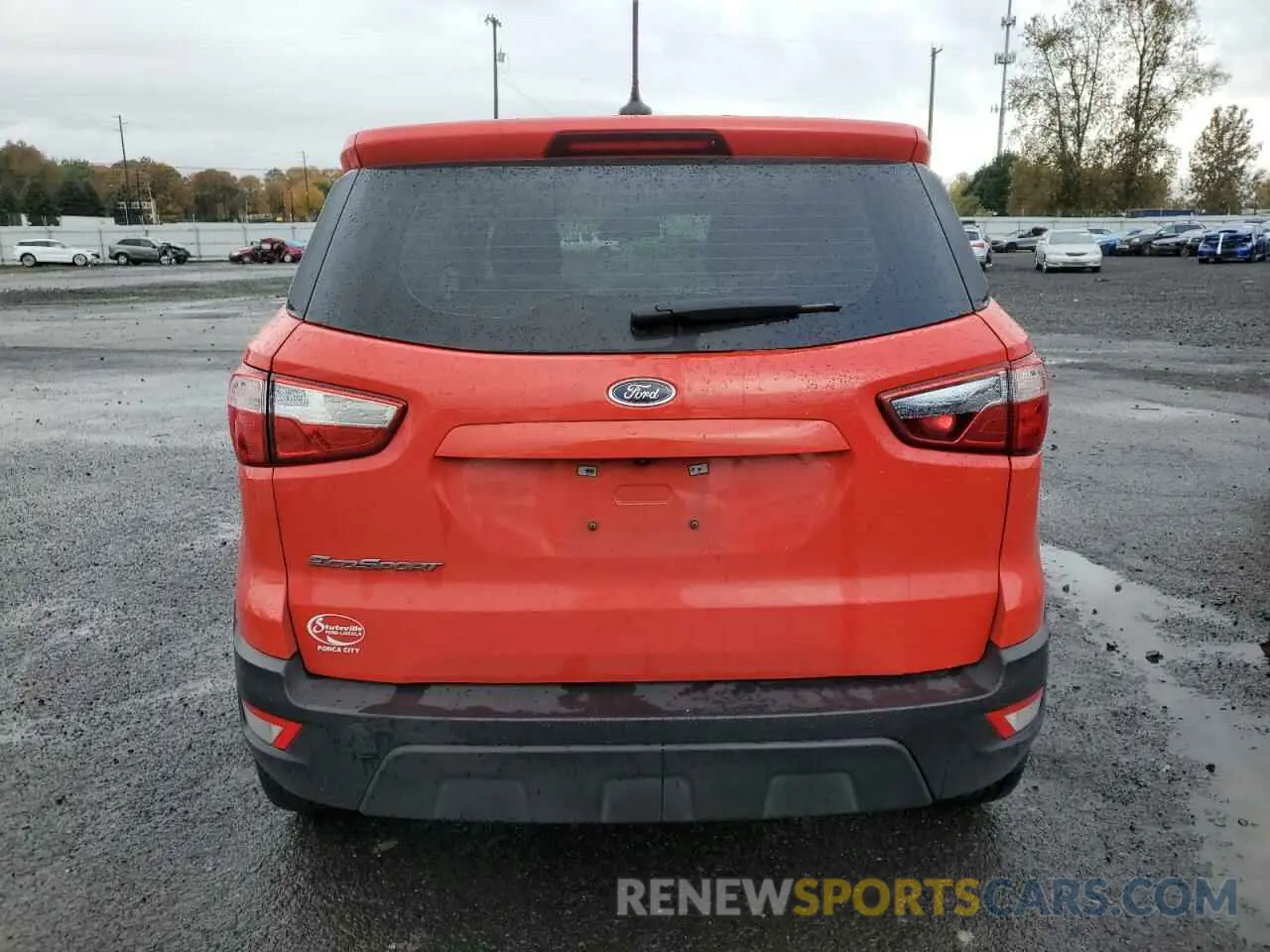 6 fotografías del automóvil dañado MAJ3S2FE0MC452210 FORD ECOSPORT 2021