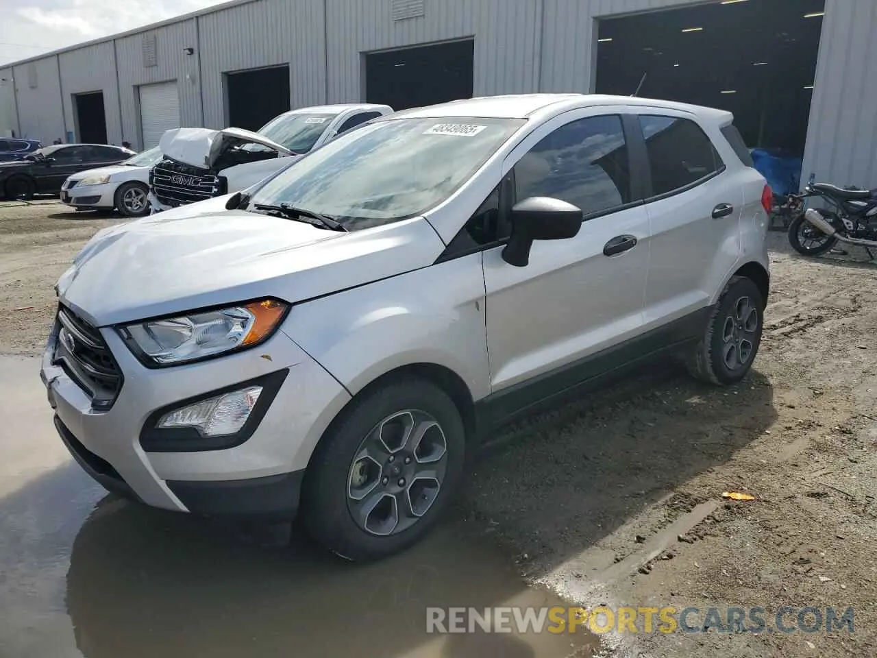 1 fotografías del automóvil dañado MAJ3S2FE1MC405543 FORD ECOSPORT 2021