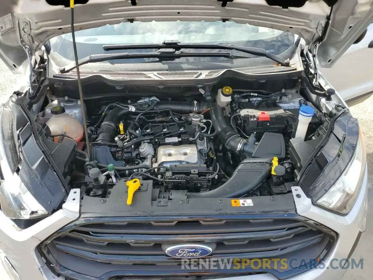 12 fotografías del automóvil dañado MAJ3S2FE1MC405543 FORD ECOSPORT 2021