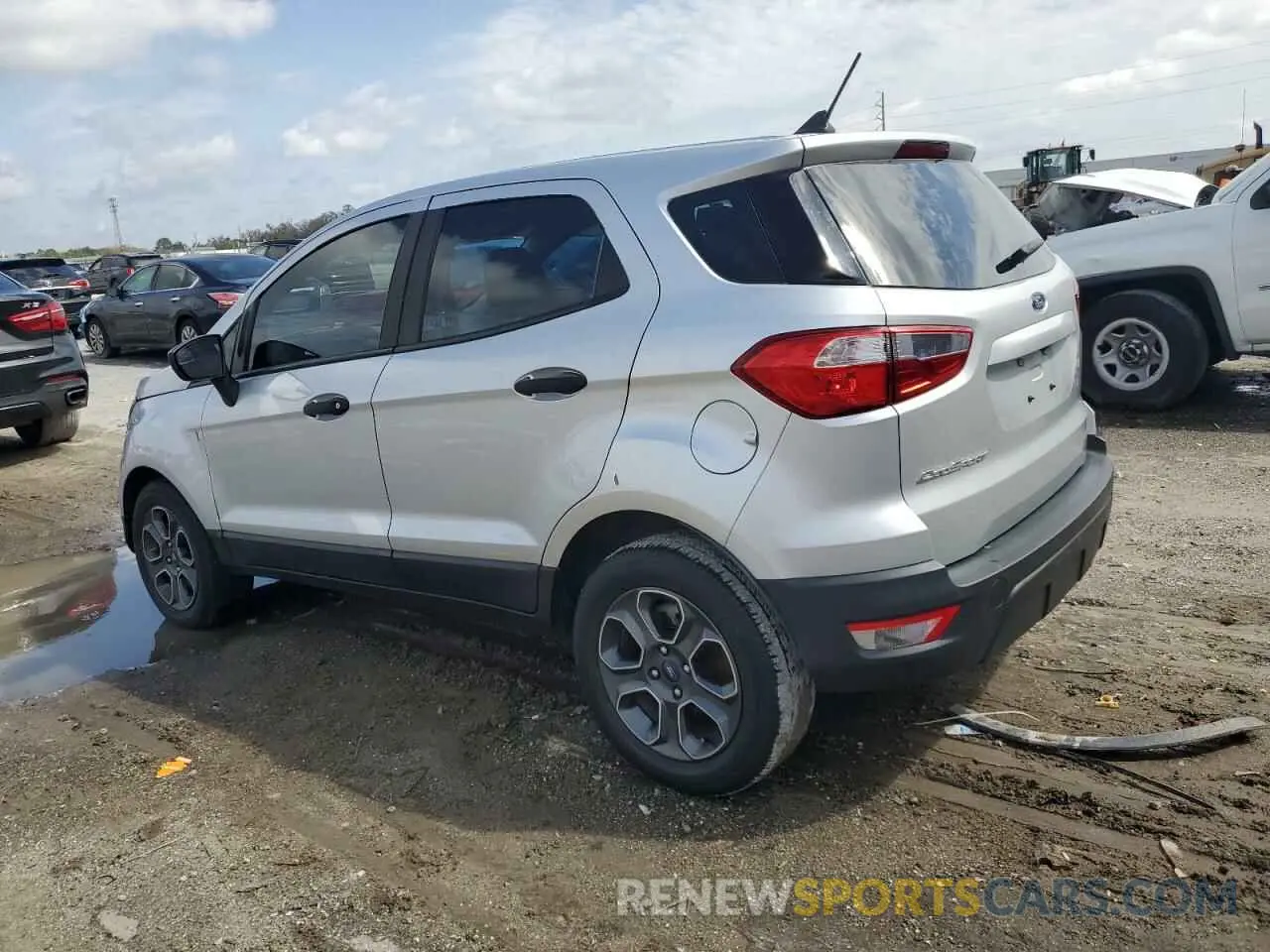 2 fotografías del automóvil dañado MAJ3S2FE1MC405543 FORD ECOSPORT 2021