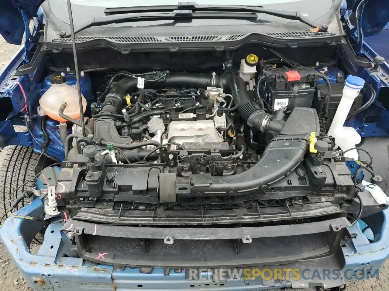 11 fotografías del automóvil dañado MAJ3S2FE1MC425212 FORD ECOSPORT 2021