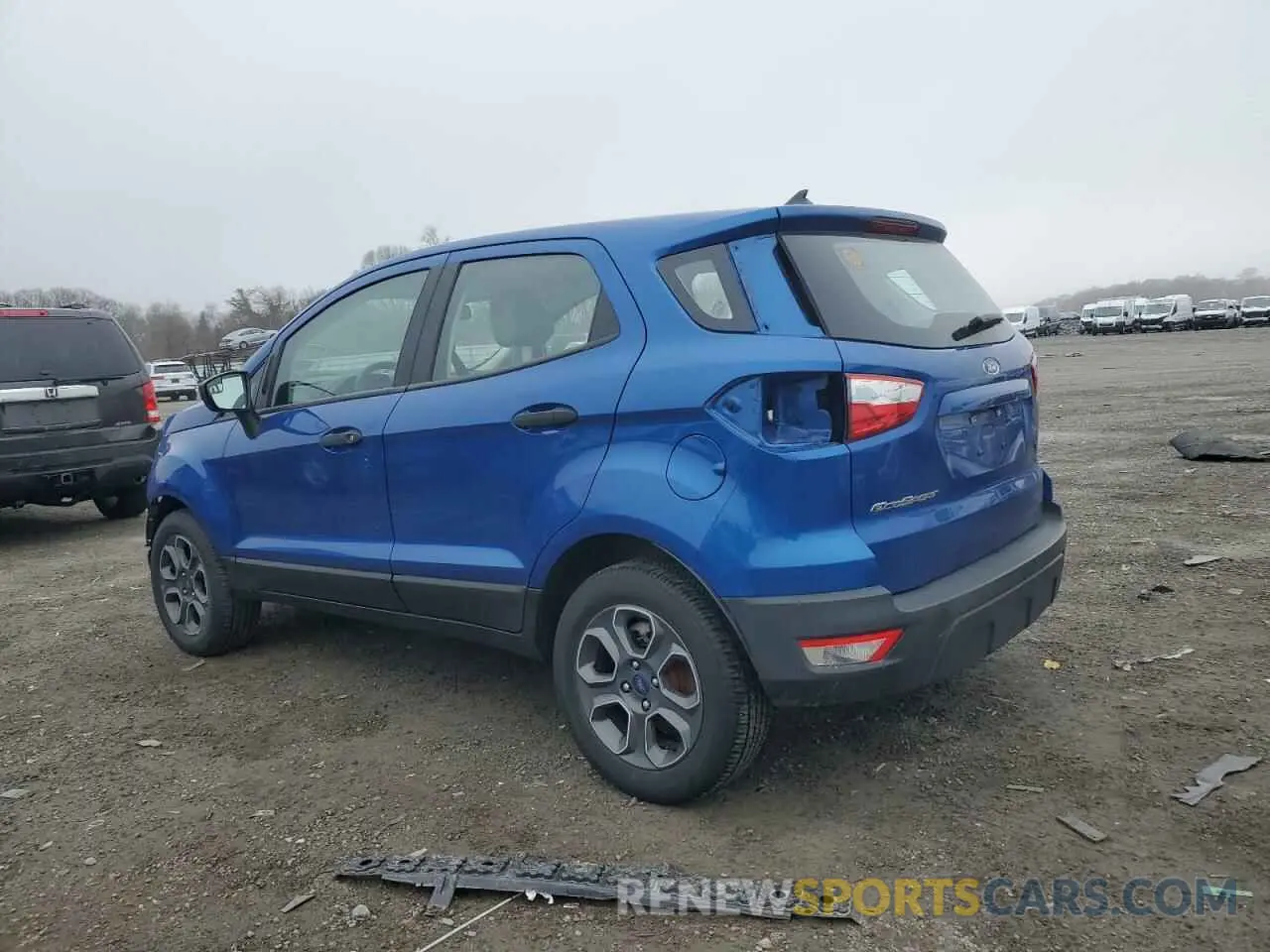 2 fotografías del automóvil dañado MAJ3S2FE1MC425212 FORD ECOSPORT 2021