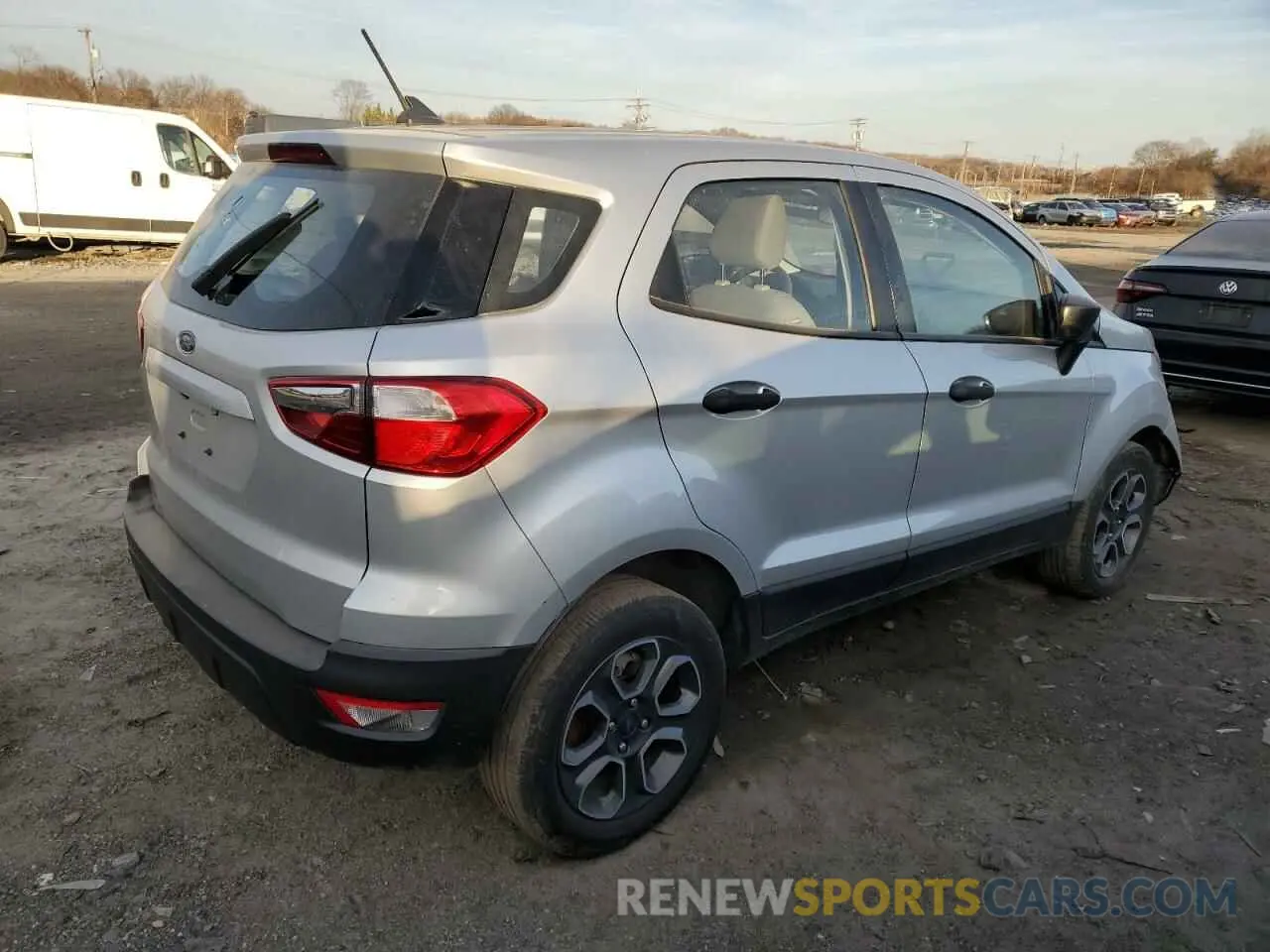 3 fotografías del automóvil dañado MAJ3S2FE3MC438625 FORD ECOSPORT 2021