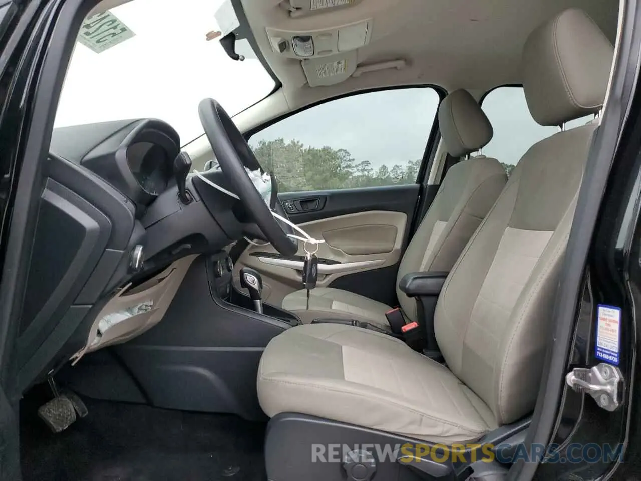 7 fotografías del automóvil dañado MAJ3S2FE4MC409392 FORD ECOSPORT 2021
