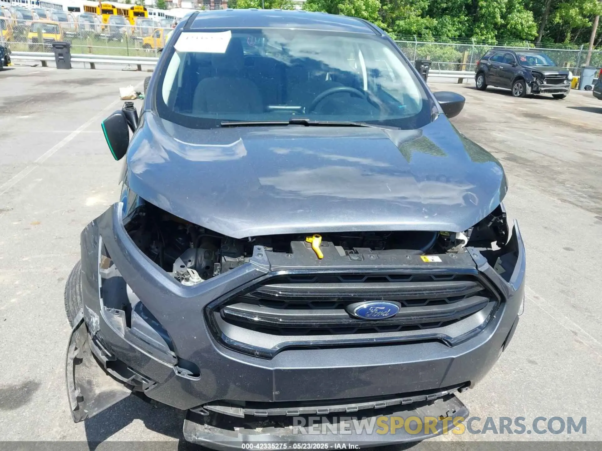 13 fotografías del automóvil dañado MAJ3S2FE4MC441940 FORD ECOSPORT 2021