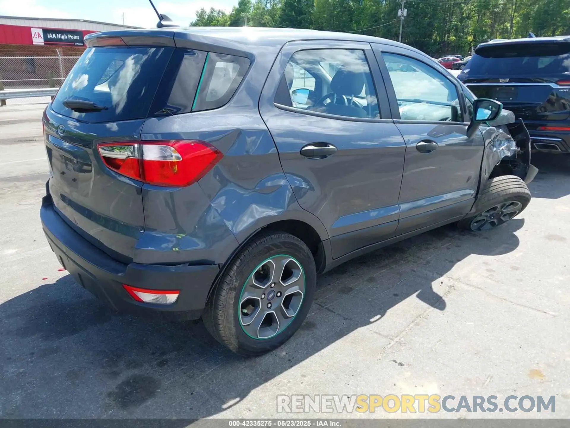 4 fotografías del automóvil dañado MAJ3S2FE4MC441940 FORD ECOSPORT 2021