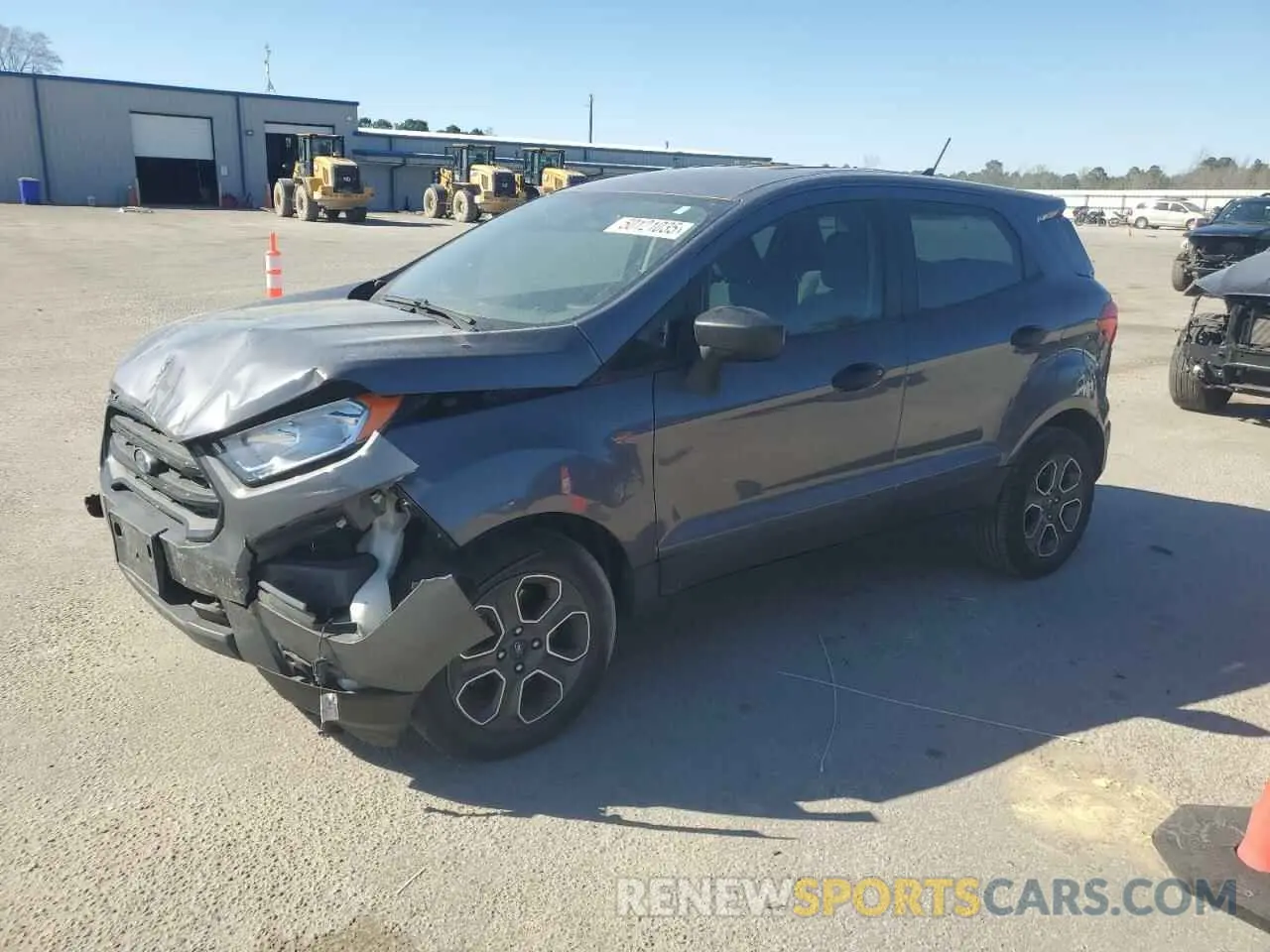1 fotografías del automóvil dañado MAJ3S2FE4MC447267 FORD ECOSPORT 2021
