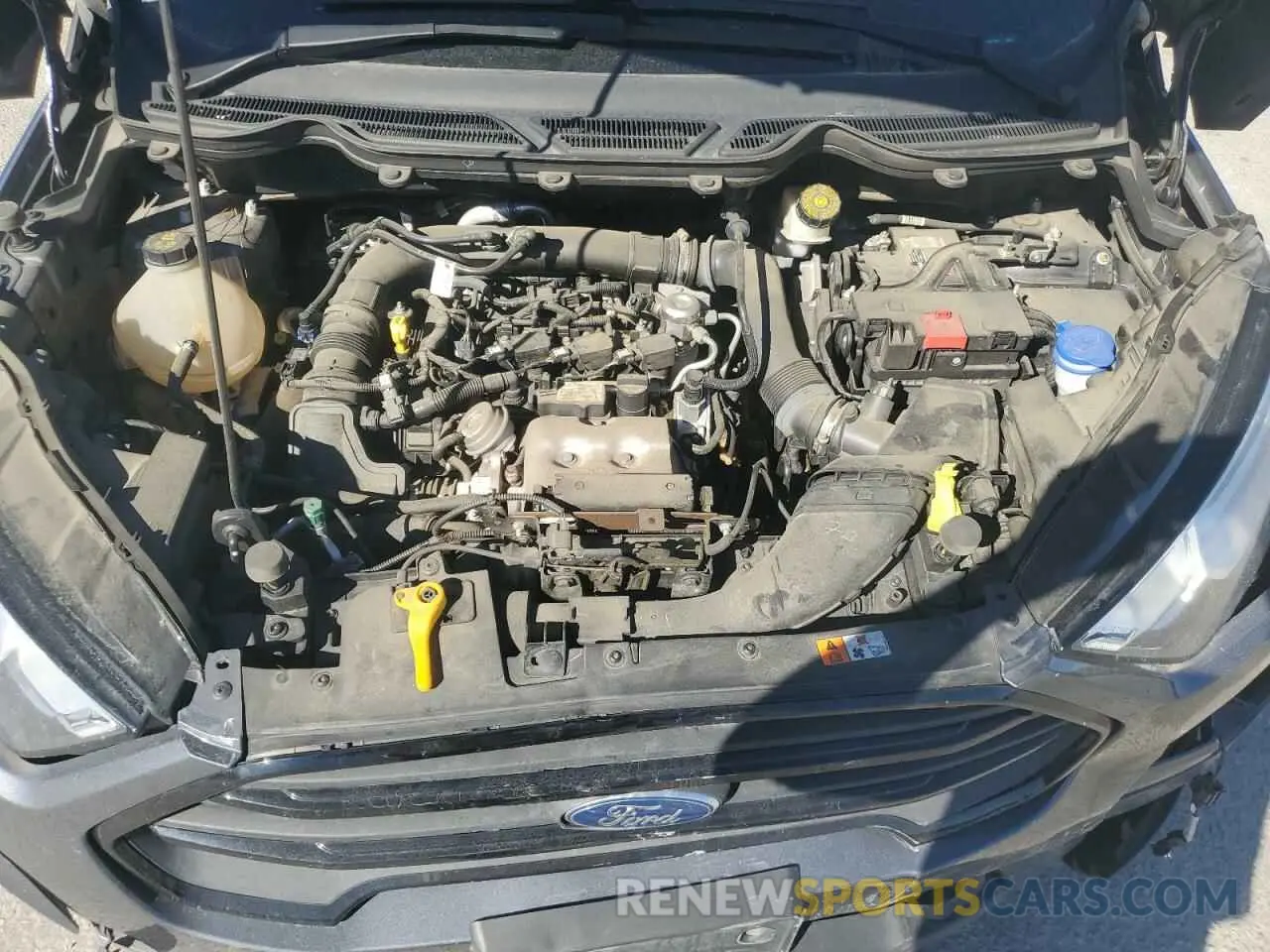 11 fotografías del automóvil dañado MAJ3S2FE4MC447267 FORD ECOSPORT 2021
