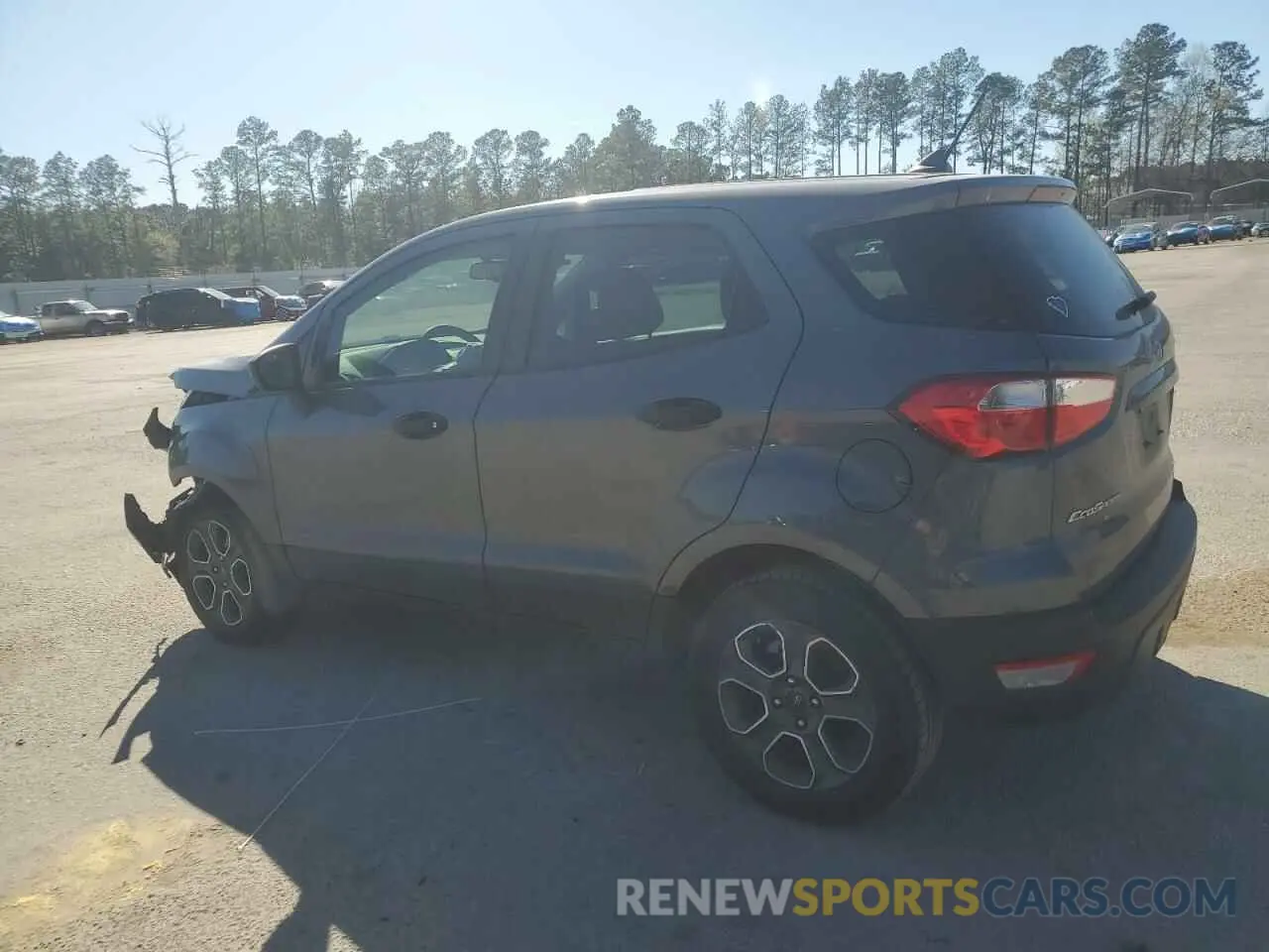 2 fotografías del automóvil dañado MAJ3S2FE4MC447267 FORD ECOSPORT 2021