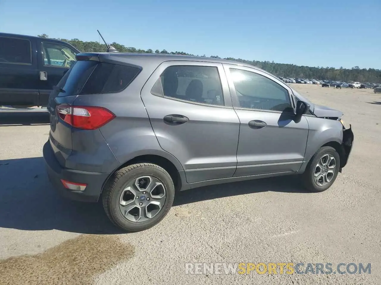 3 fotografías del automóvil dañado MAJ3S2FE4MC447267 FORD ECOSPORT 2021