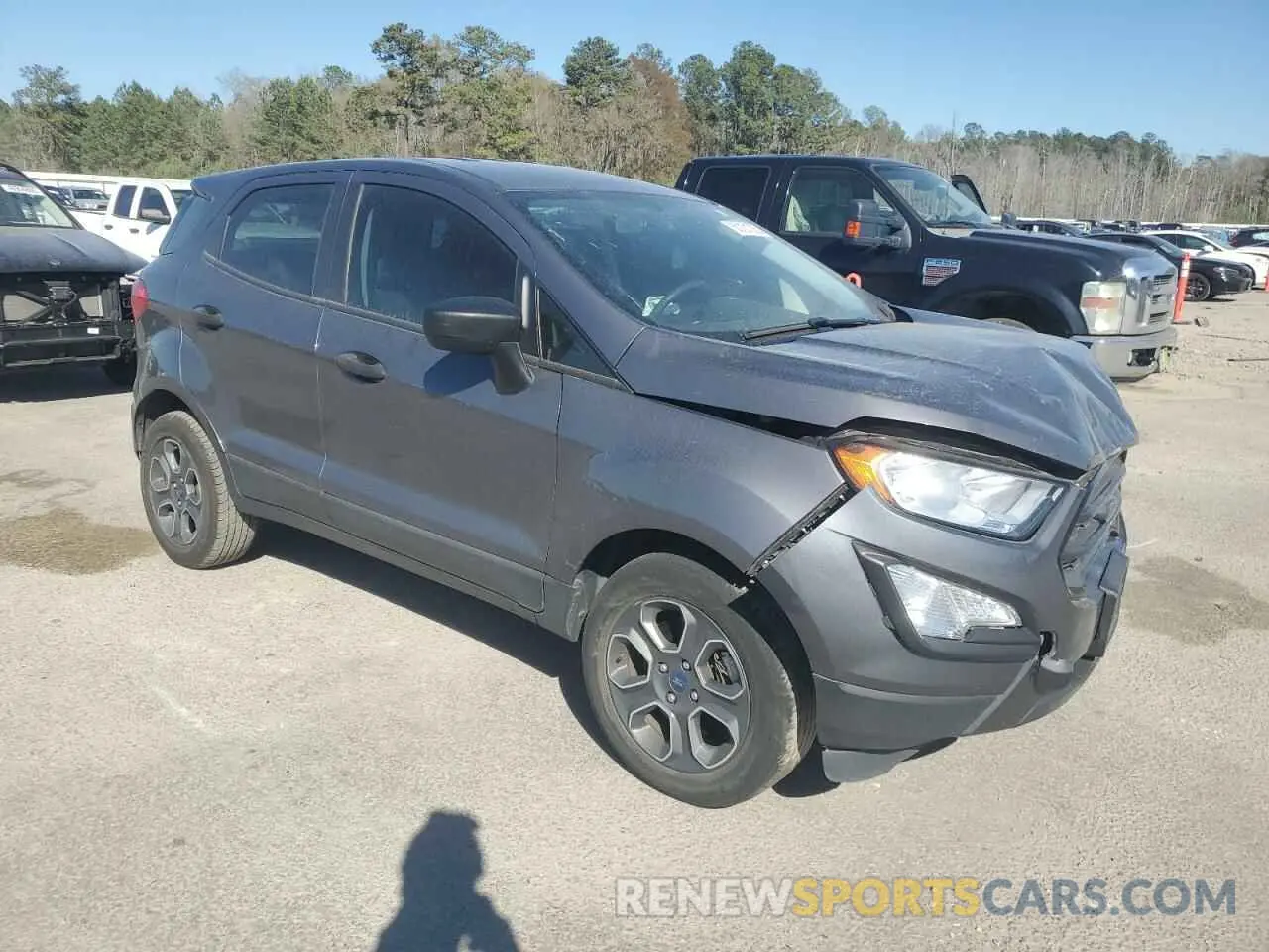 4 fotografías del automóvil dañado MAJ3S2FE4MC447267 FORD ECOSPORT 2021