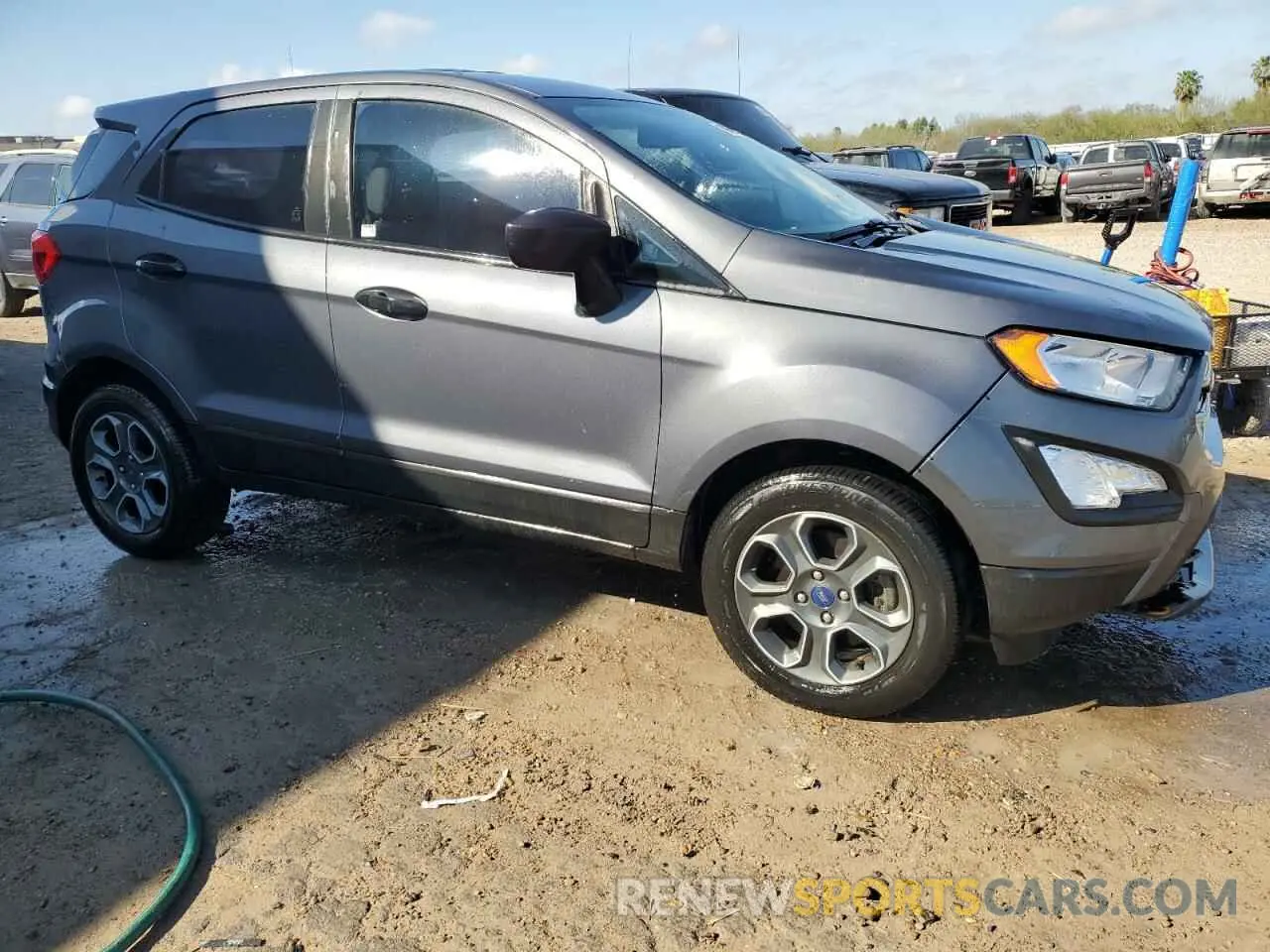 4 fotografías del automóvil dañado MAJ3S2FE4MC450573 FORD ECOSPORT 2021