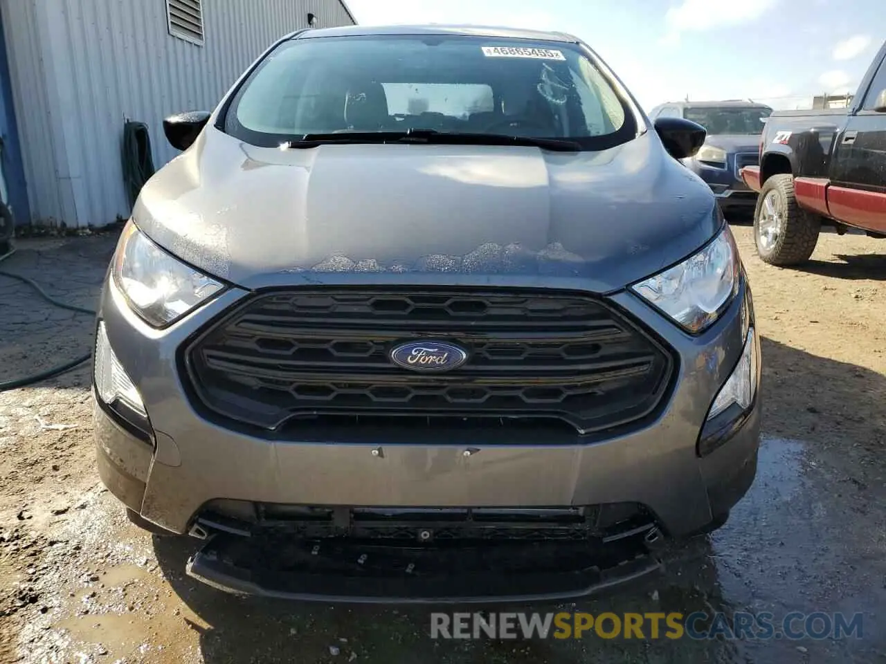 5 fotografías del automóvil dañado MAJ3S2FE4MC450573 FORD ECOSPORT 2021