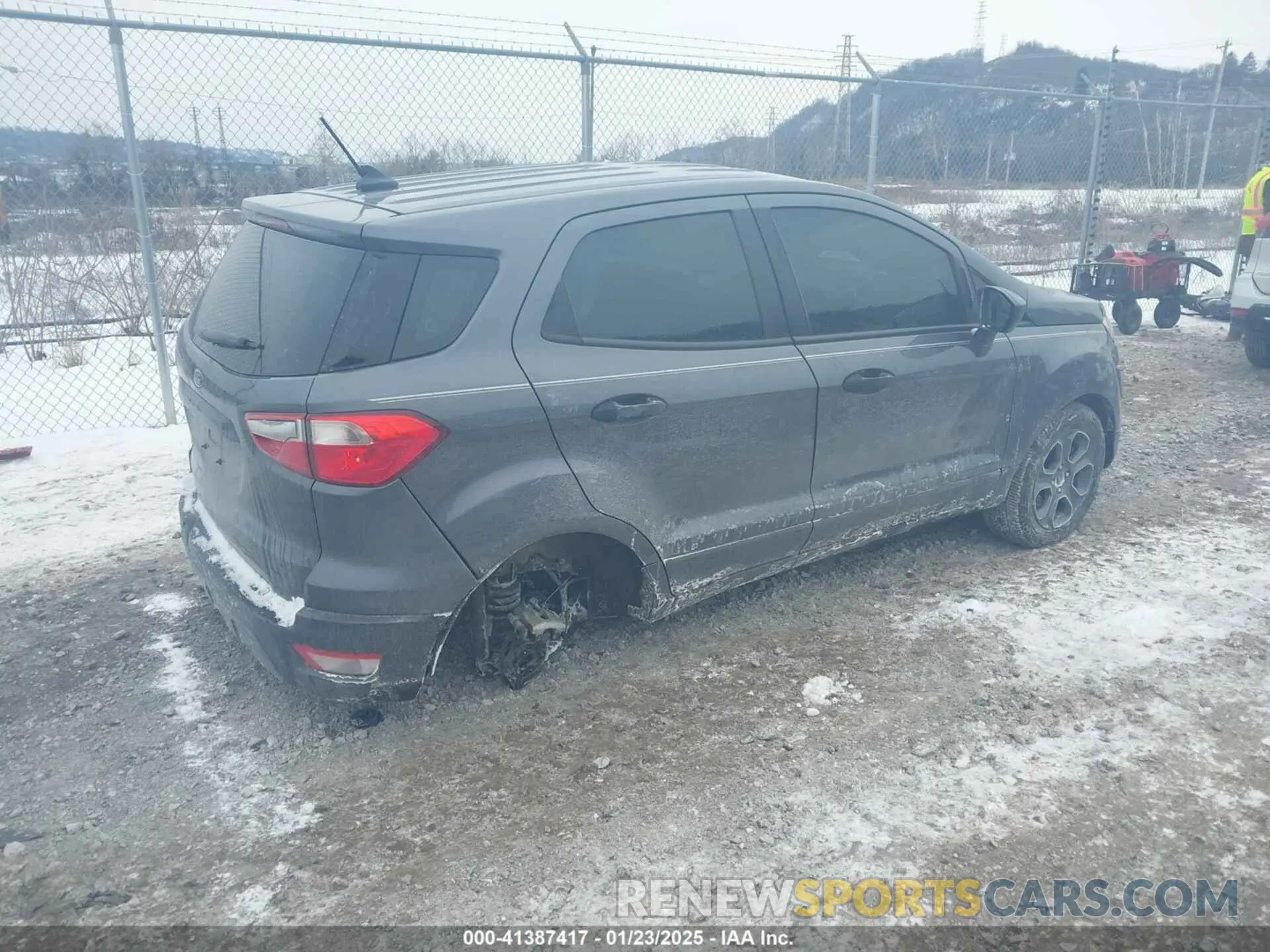 4 fotografías del automóvil dañado MAJ3S2FE5MC418473 FORD ECOSPORT 2021