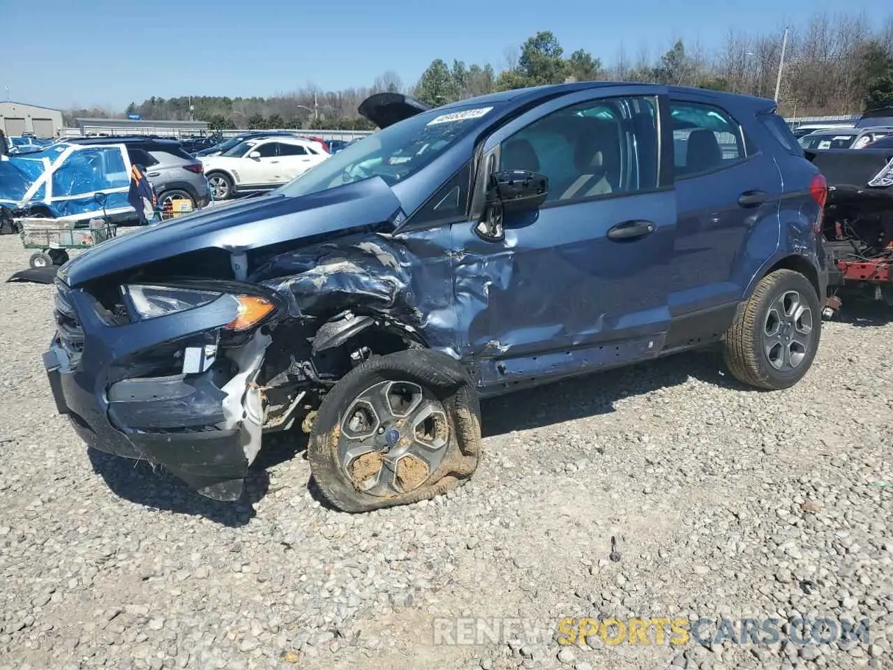 1 fotografías del automóvil dañado MAJ3S2FE5MC449321 FORD ECOSPORT 2021