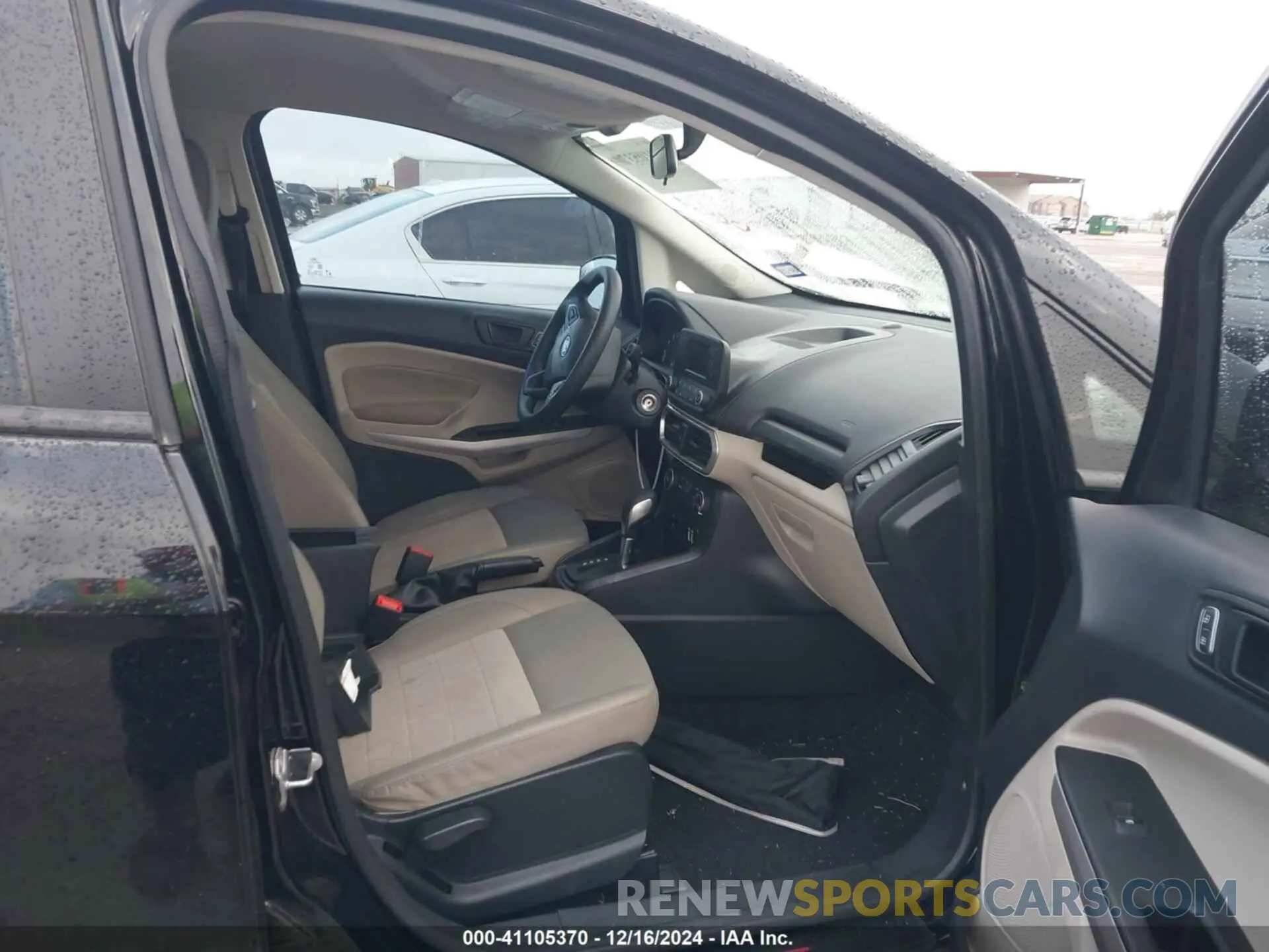 5 fotografías del automóvil dañado MAJ3S2FE5MC455135 FORD ECOSPORT 2021