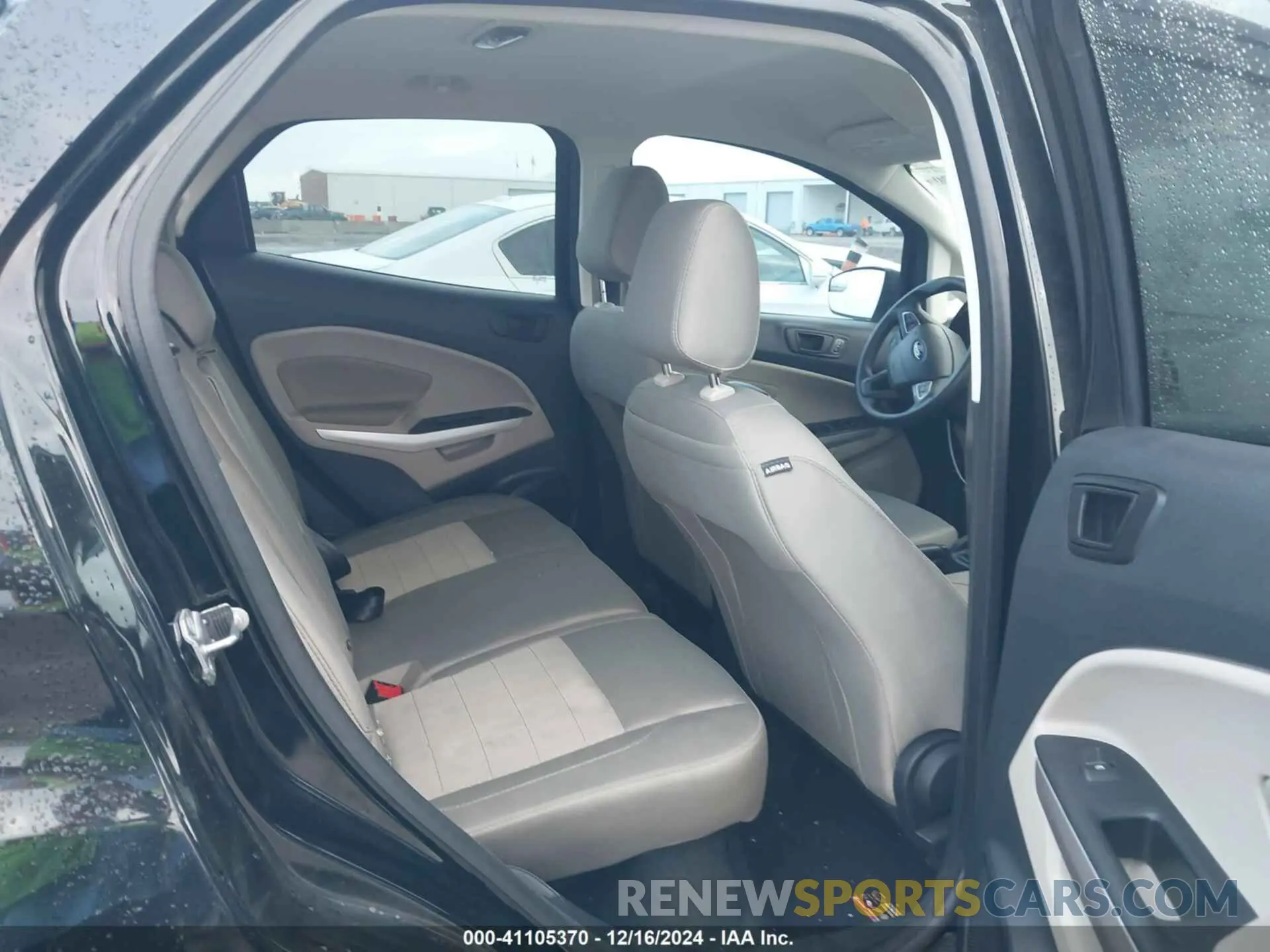 8 fotografías del automóvil dañado MAJ3S2FE5MC455135 FORD ECOSPORT 2021