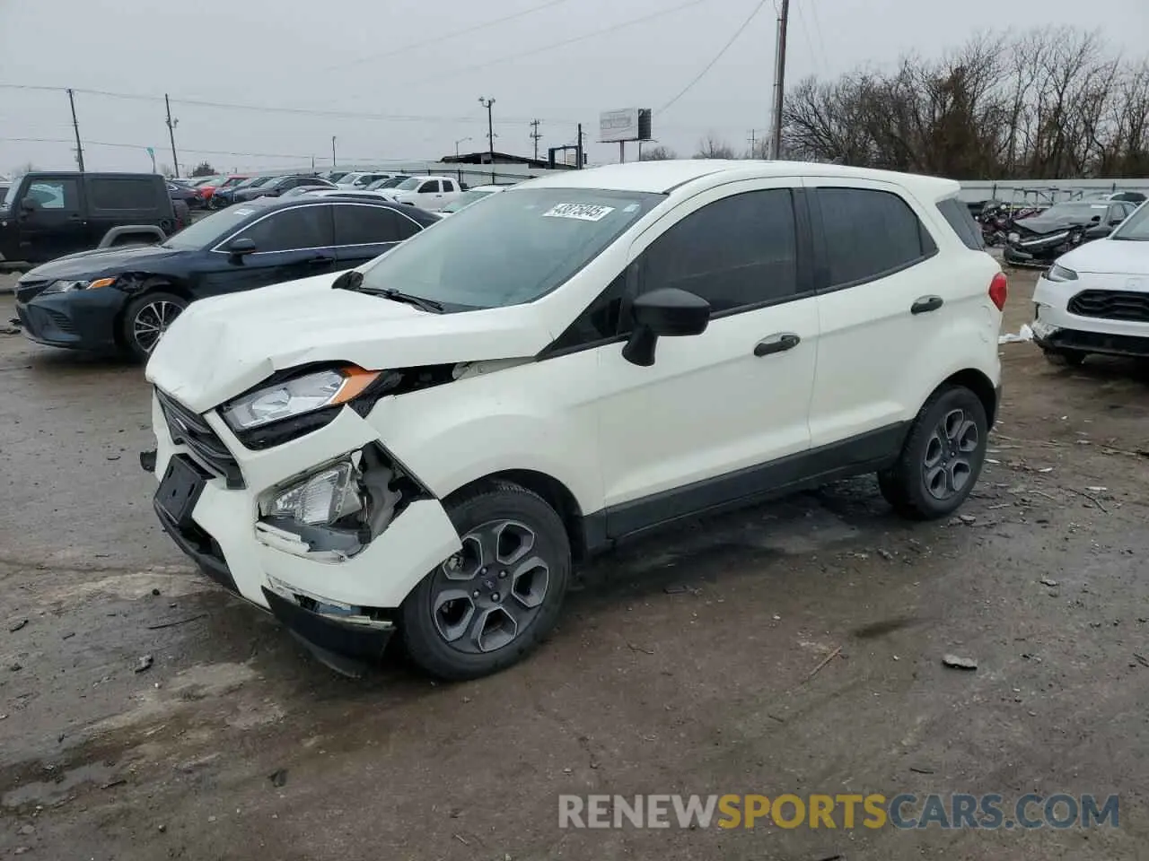 1 fotografías del automóvil dañado MAJ3S2FE6MC422838 FORD ECOSPORT 2021