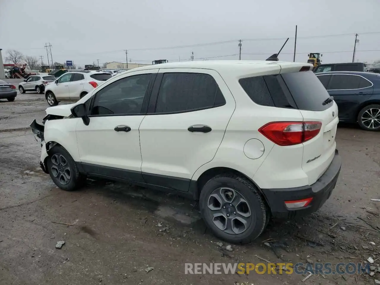 2 fotografías del automóvil dañado MAJ3S2FE6MC422838 FORD ECOSPORT 2021
