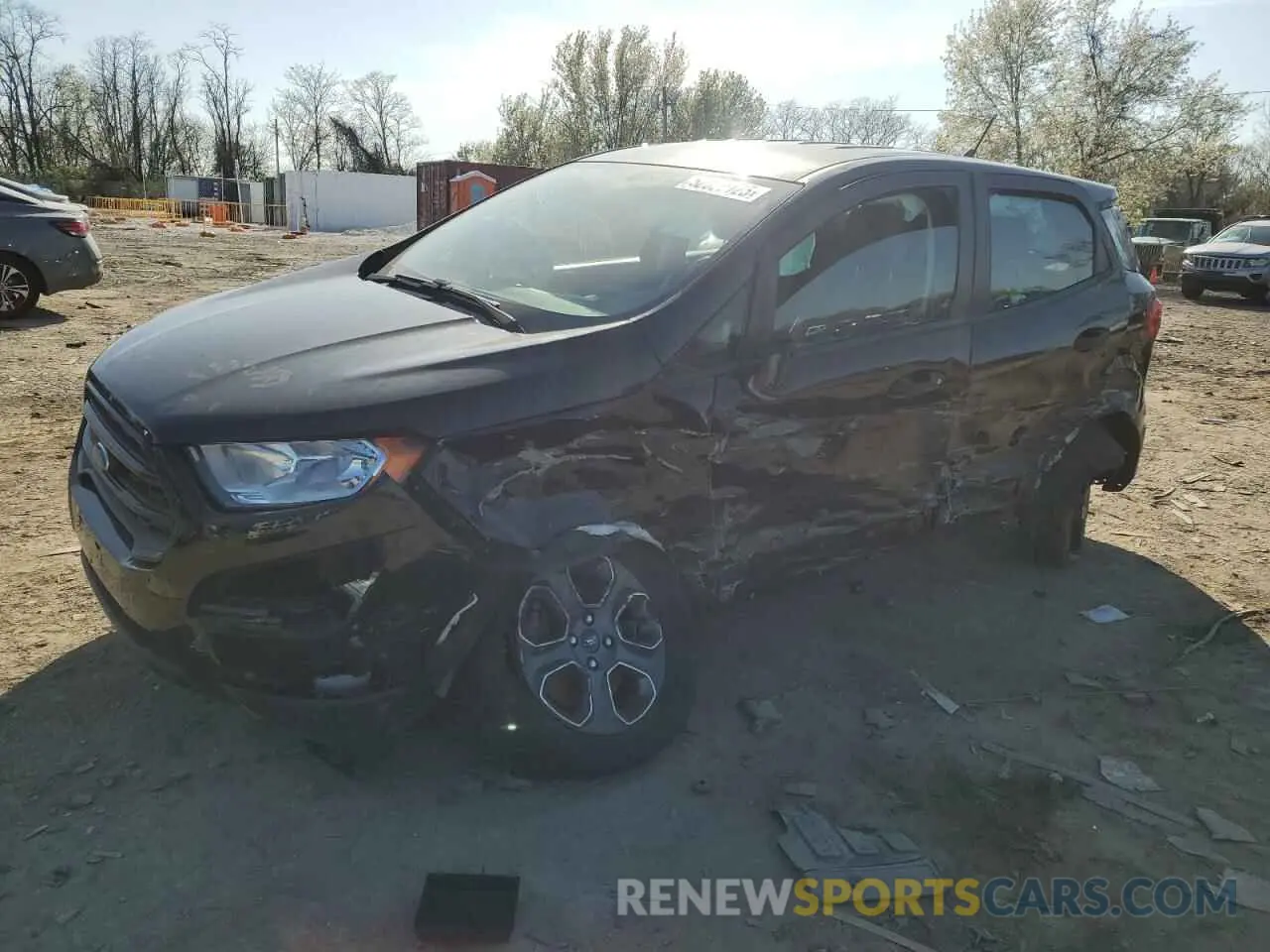 1 fotografías del automóvil dañado MAJ3S2FE7MC399215 FORD ECOSPORT 2021