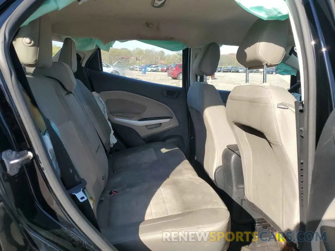 12 fotografías del automóvil dañado MAJ3S2FE7MC399215 FORD ECOSPORT 2021