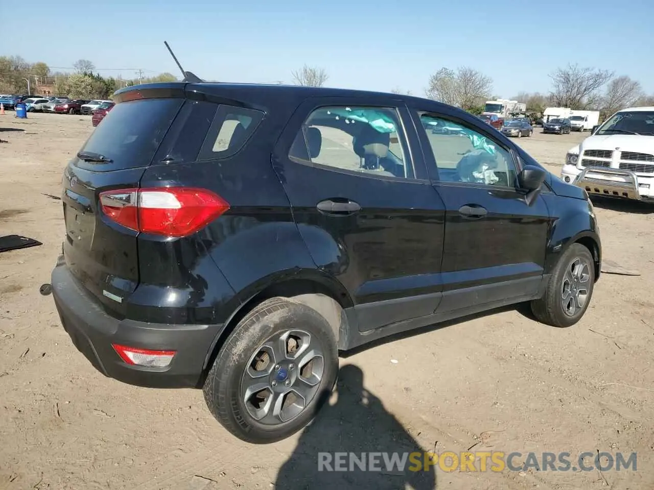 3 fotografías del automóvil dañado MAJ3S2FE7MC399215 FORD ECOSPORT 2021