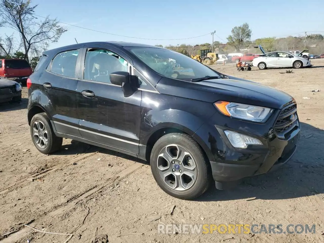 4 fotografías del automóvil dañado MAJ3S2FE7MC399215 FORD ECOSPORT 2021
