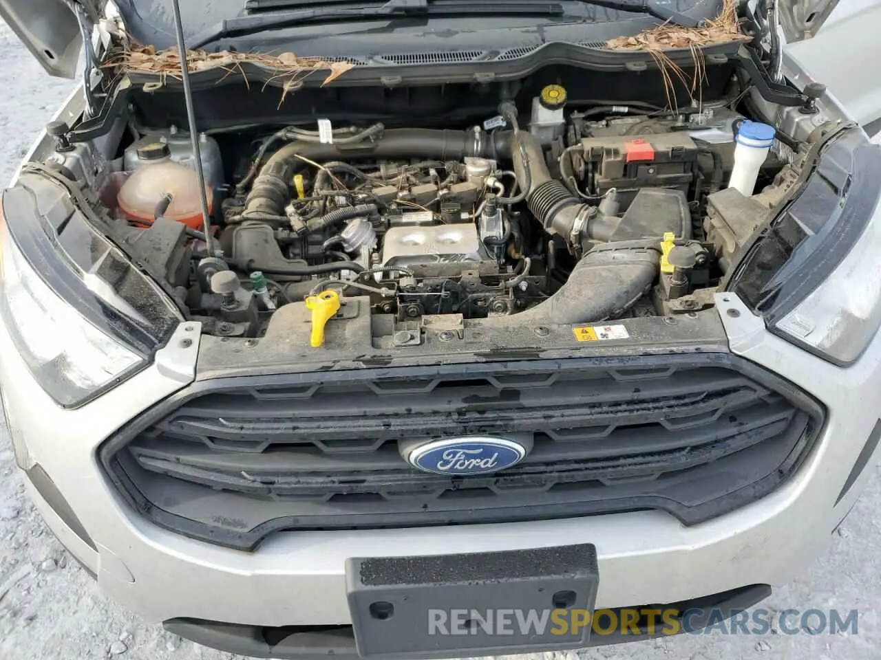 12 fotografías del automóvil dañado MAJ3S2FE7MC402629 FORD ECOSPORT 2021