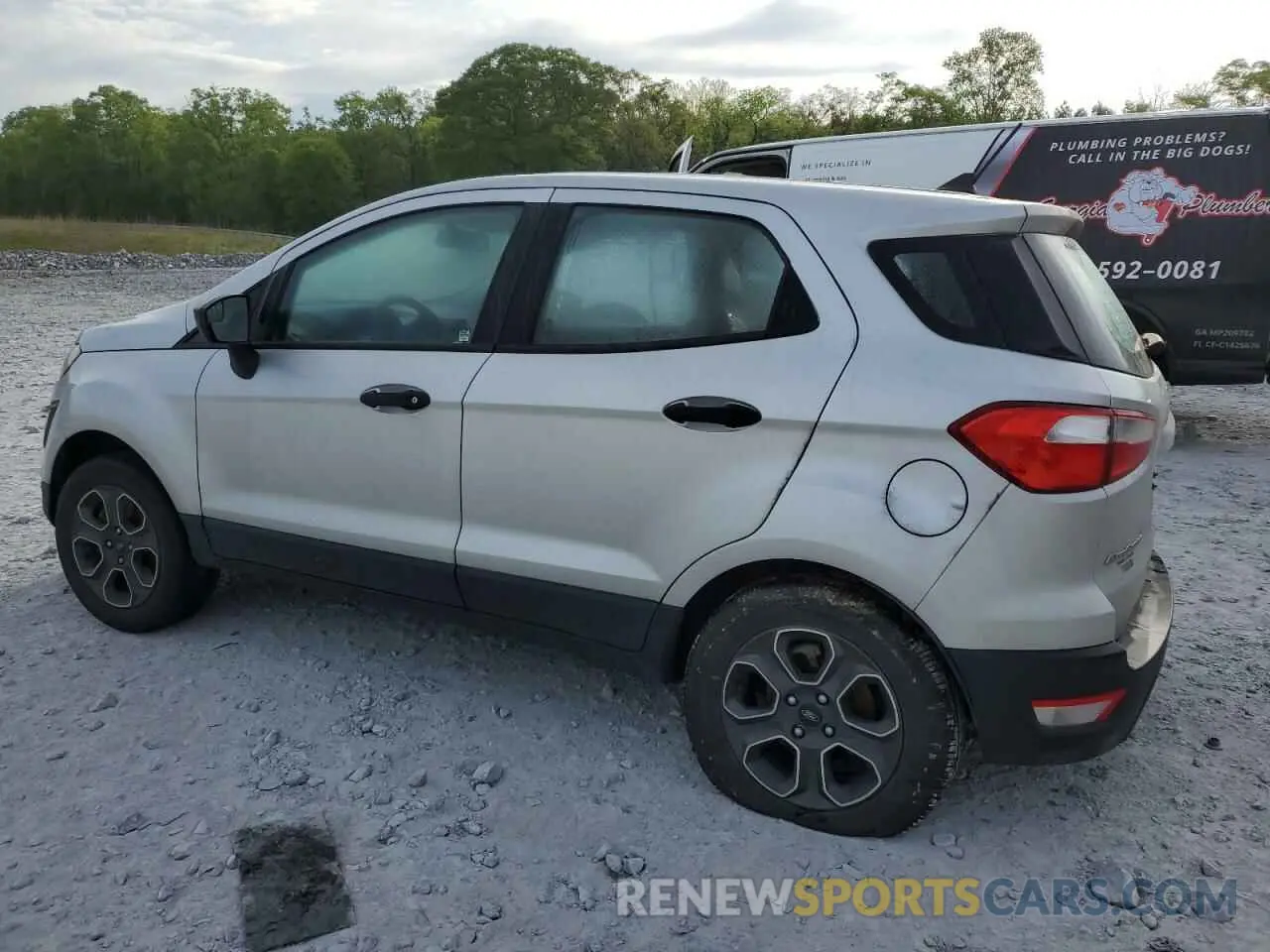 2 fotografías del automóvil dañado MAJ3S2FE7MC402629 FORD ECOSPORT 2021