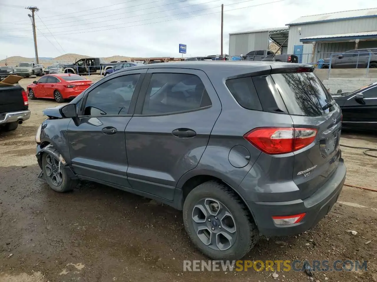 2 fotografías del automóvil dañado MAJ3S2FE7MC408964 FORD ECOSPORT 2021