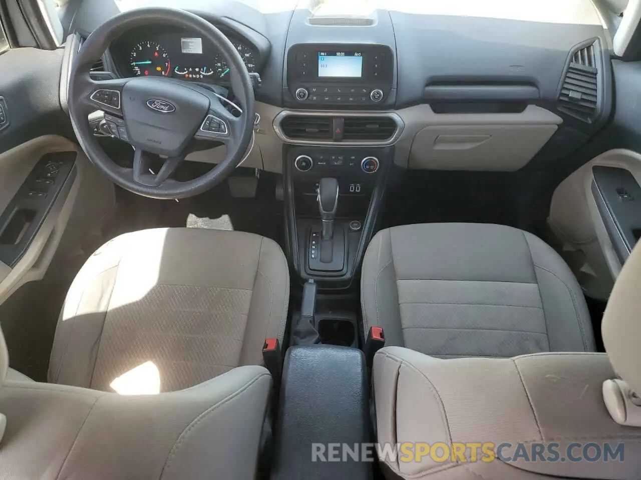8 fotografías del automóvil dañado MAJ3S2FE7MC408964 FORD ECOSPORT 2021
