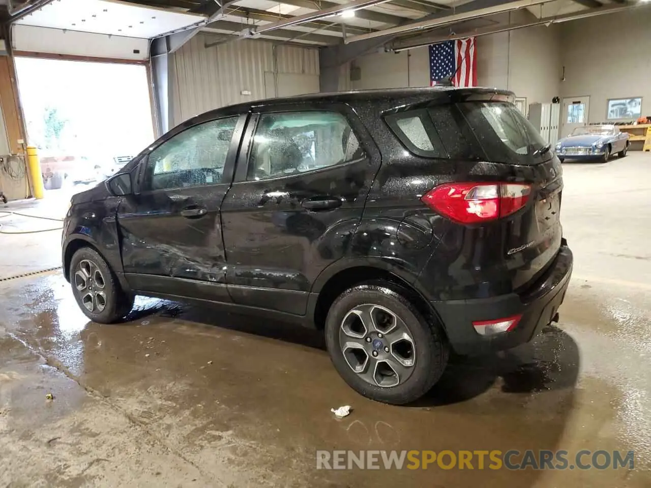 2 fotografías del automóvil dañado MAJ3S2FE7MC420421 FORD ECOSPORT 2021