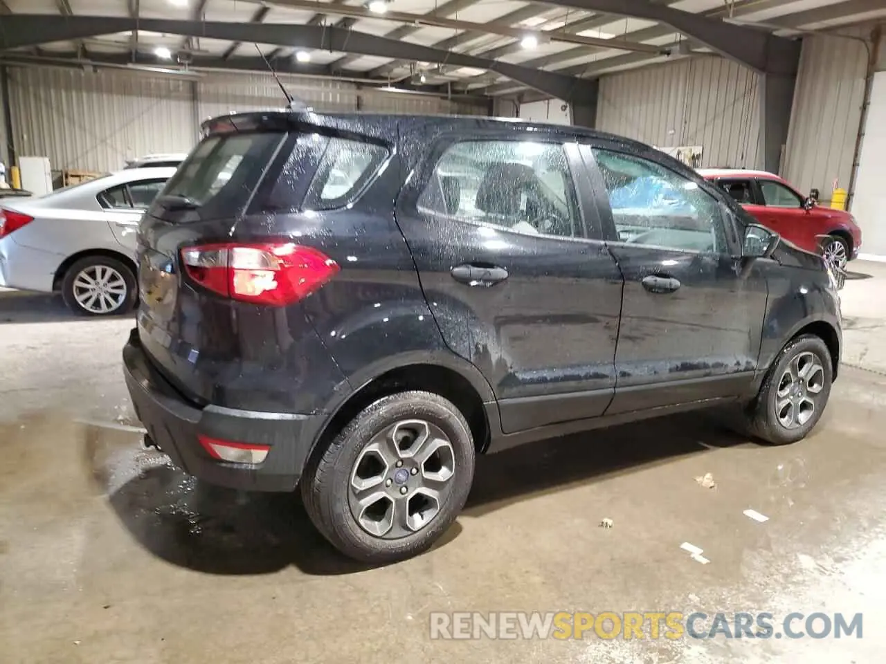 3 fotografías del automóvil dañado MAJ3S2FE7MC420421 FORD ECOSPORT 2021
