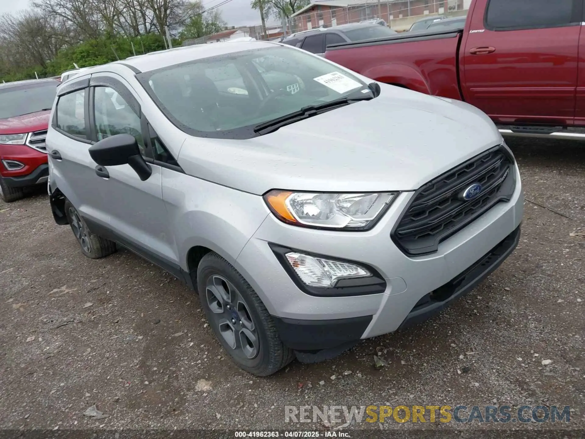 1 fotografías del automóvil dañado MAJ3S2FE7MC444802 FORD ECOSPORT 2021