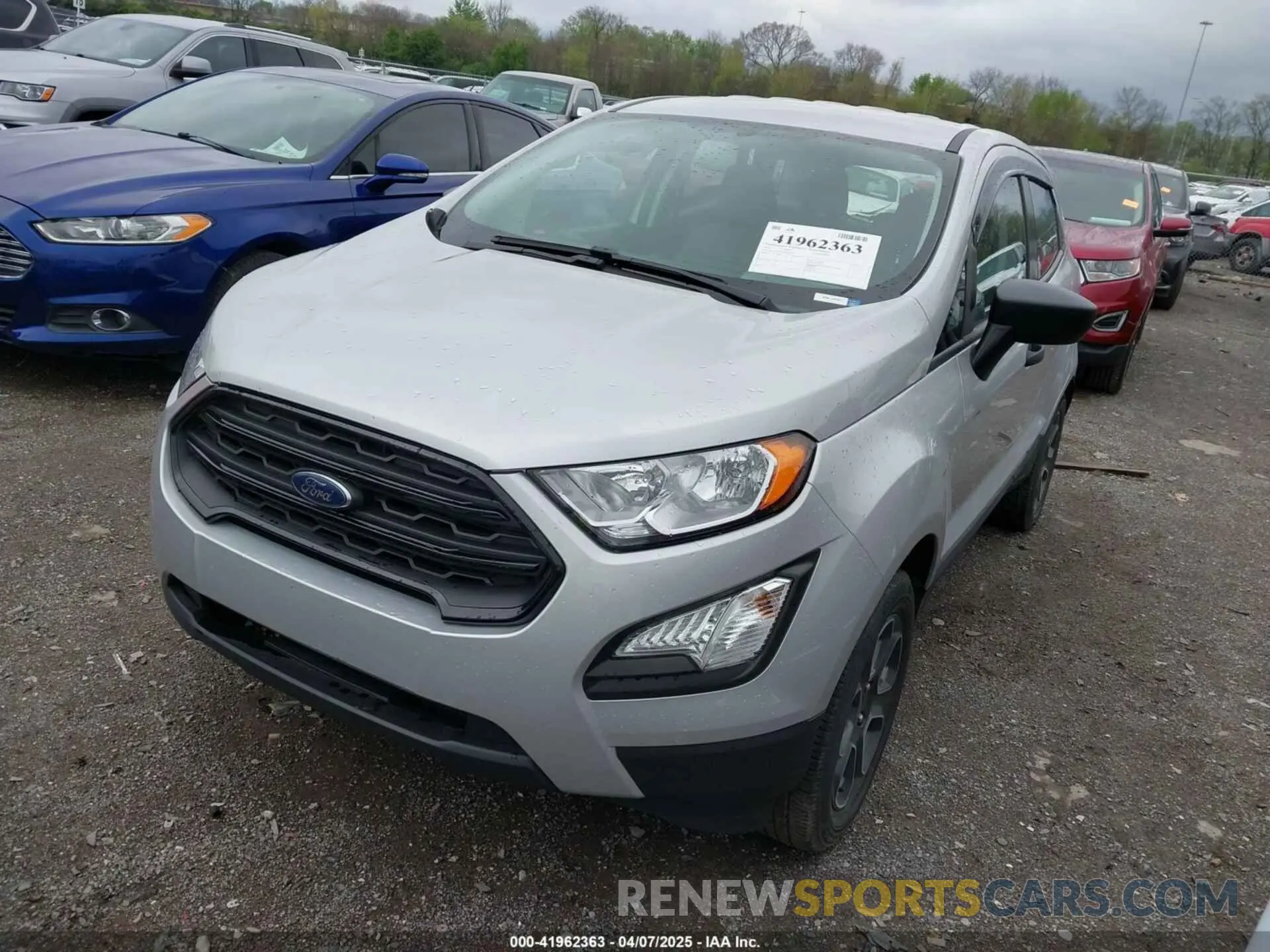 2 fotografías del automóvil dañado MAJ3S2FE7MC444802 FORD ECOSPORT 2021