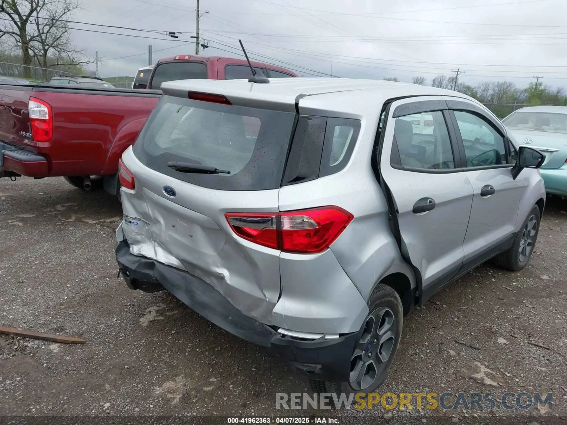 6 fotografías del automóvil dañado MAJ3S2FE7MC444802 FORD ECOSPORT 2021