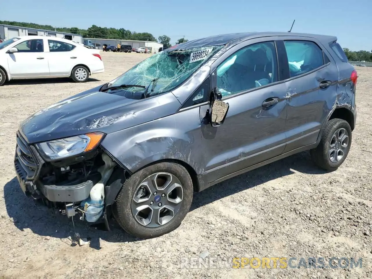 1 fotografías del automóvil dañado MAJ3S2FE9MC403295 FORD ECOSPORT 2021