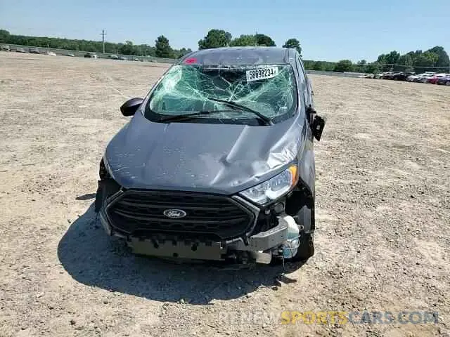 12 fotografías del automóvil dañado MAJ3S2FE9MC403295 FORD ECOSPORT 2021