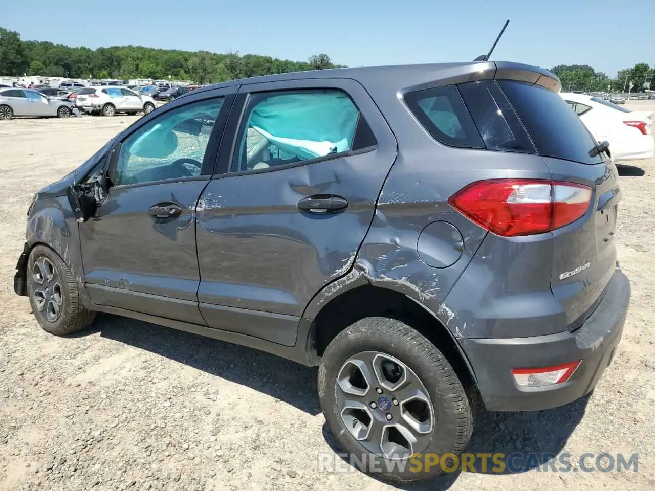 2 fotografías del automóvil dañado MAJ3S2FE9MC403295 FORD ECOSPORT 2021