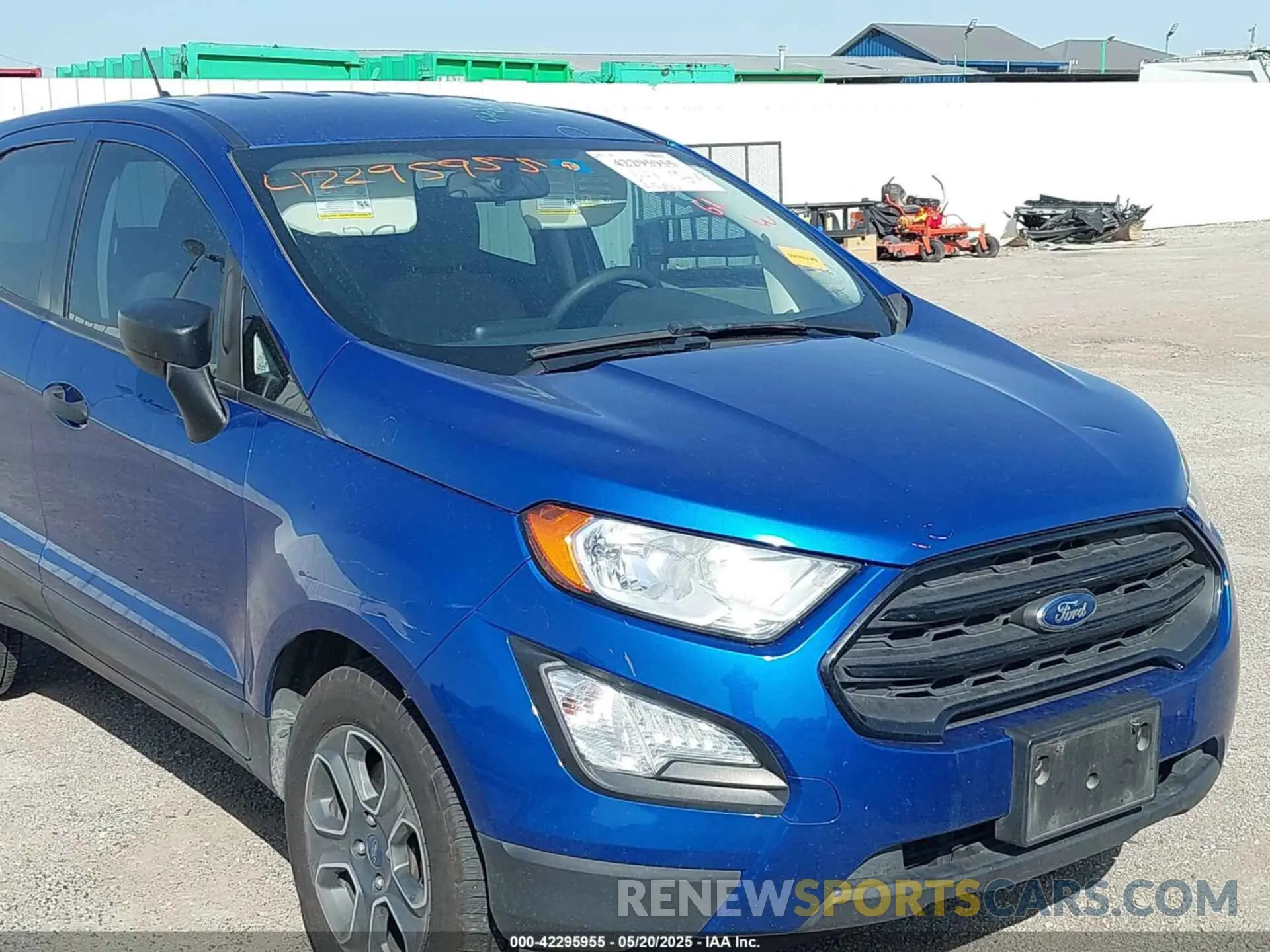 6 fotografías del automóvil dañado MAJ3S2FE9MC437818 FORD ECOSPORT 2021