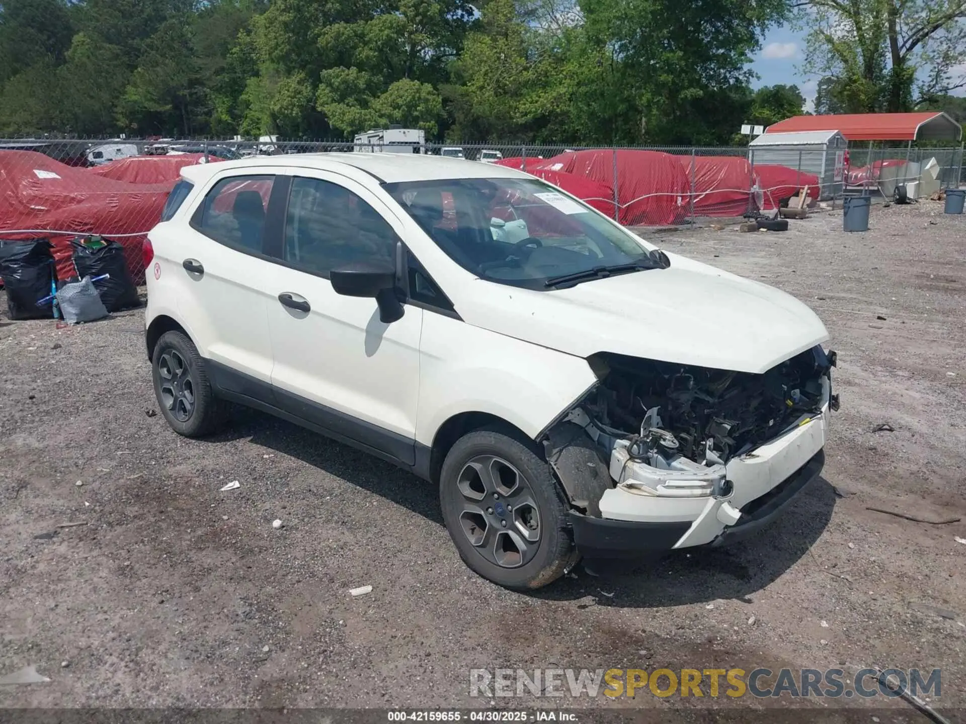 1 fotografías del automóvil dañado MAJ3S2FE9MC440508 FORD ECOSPORT 2021