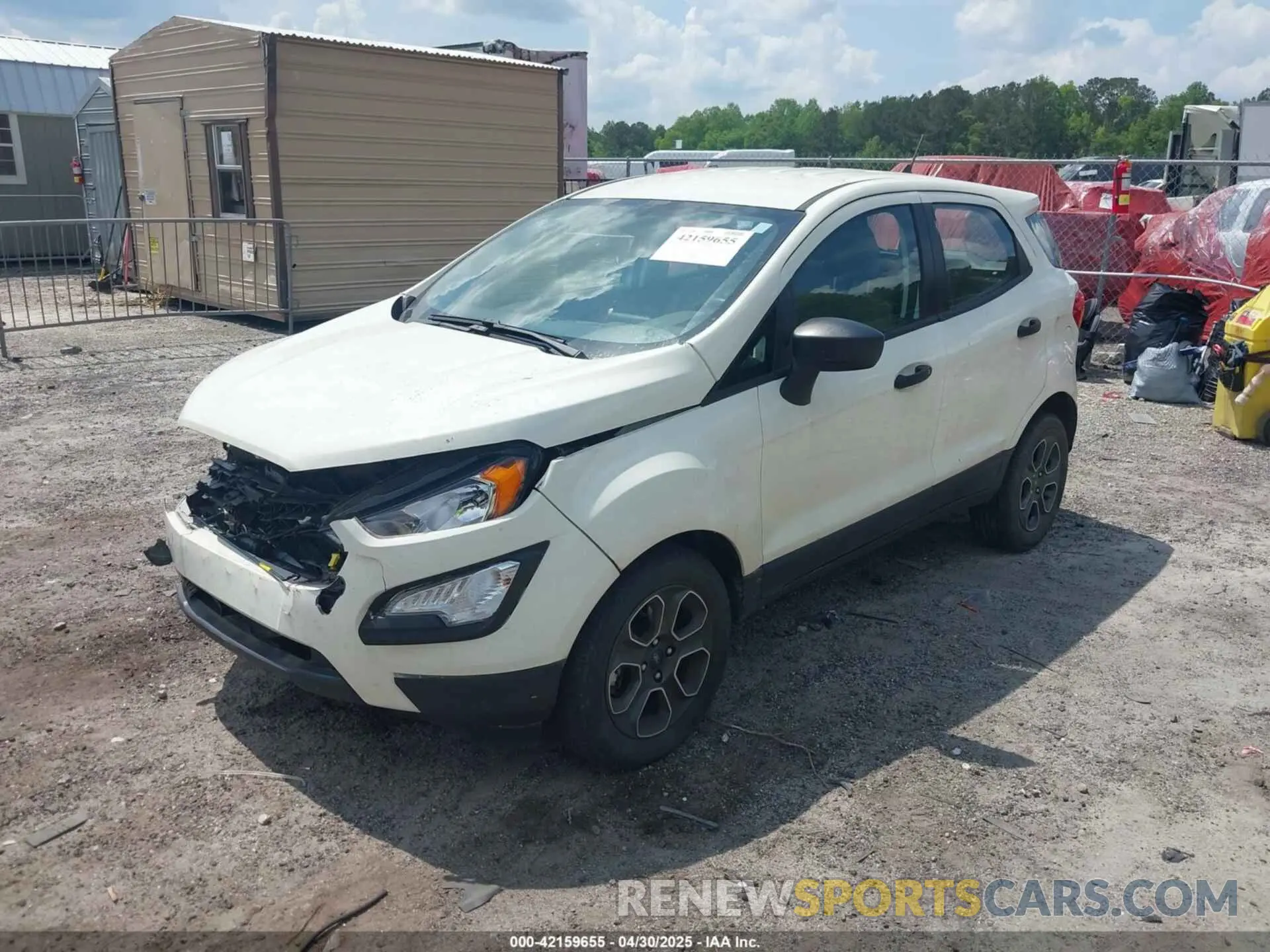 2 fotografías del automóvil dañado MAJ3S2FE9MC440508 FORD ECOSPORT 2021