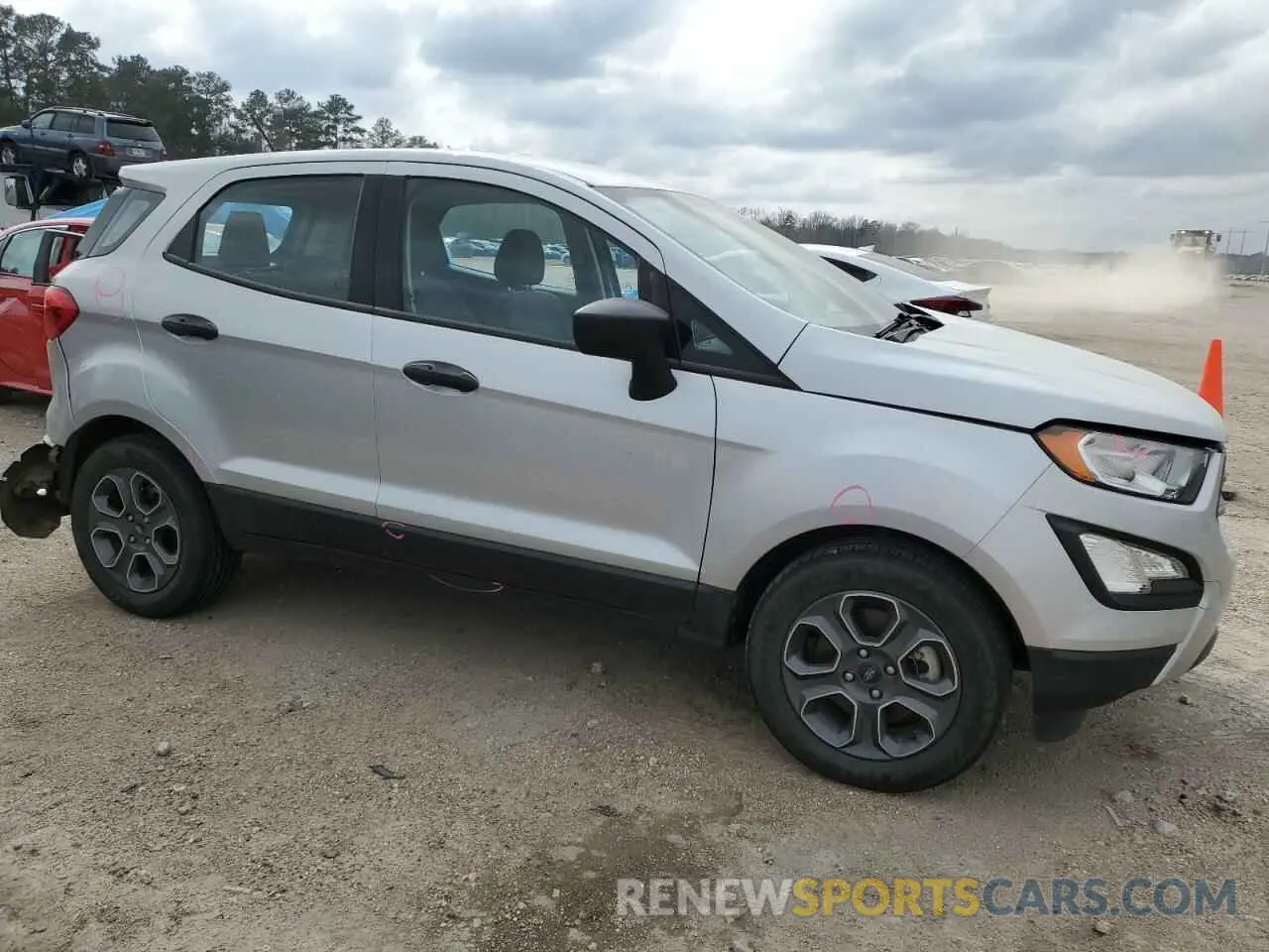 4 fotografías del automóvil dañado MAJ3S2FEXMC396230 FORD ECOSPORT 2021