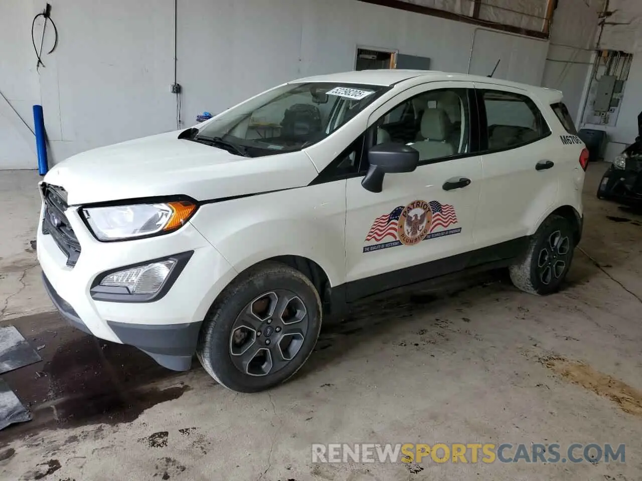 1 fotografías del automóvil dañado MAJ3S2FEXMC438749 FORD ECOSPORT 2021