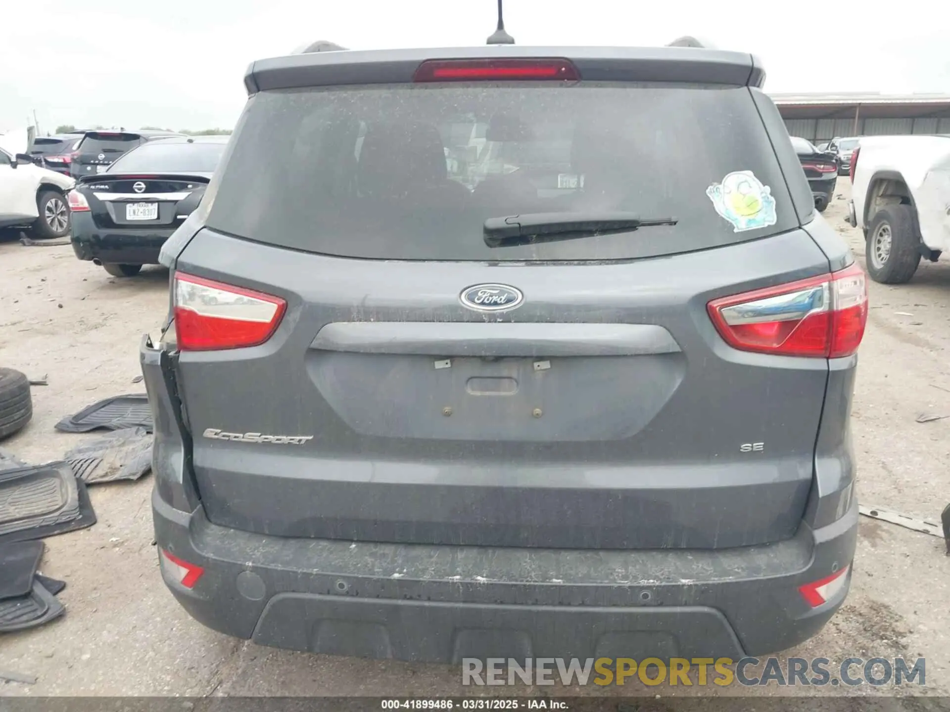 16 fotografías del automóvil dañado MAJ3S2GE0MC412465 FORD ECOSPORT 2021