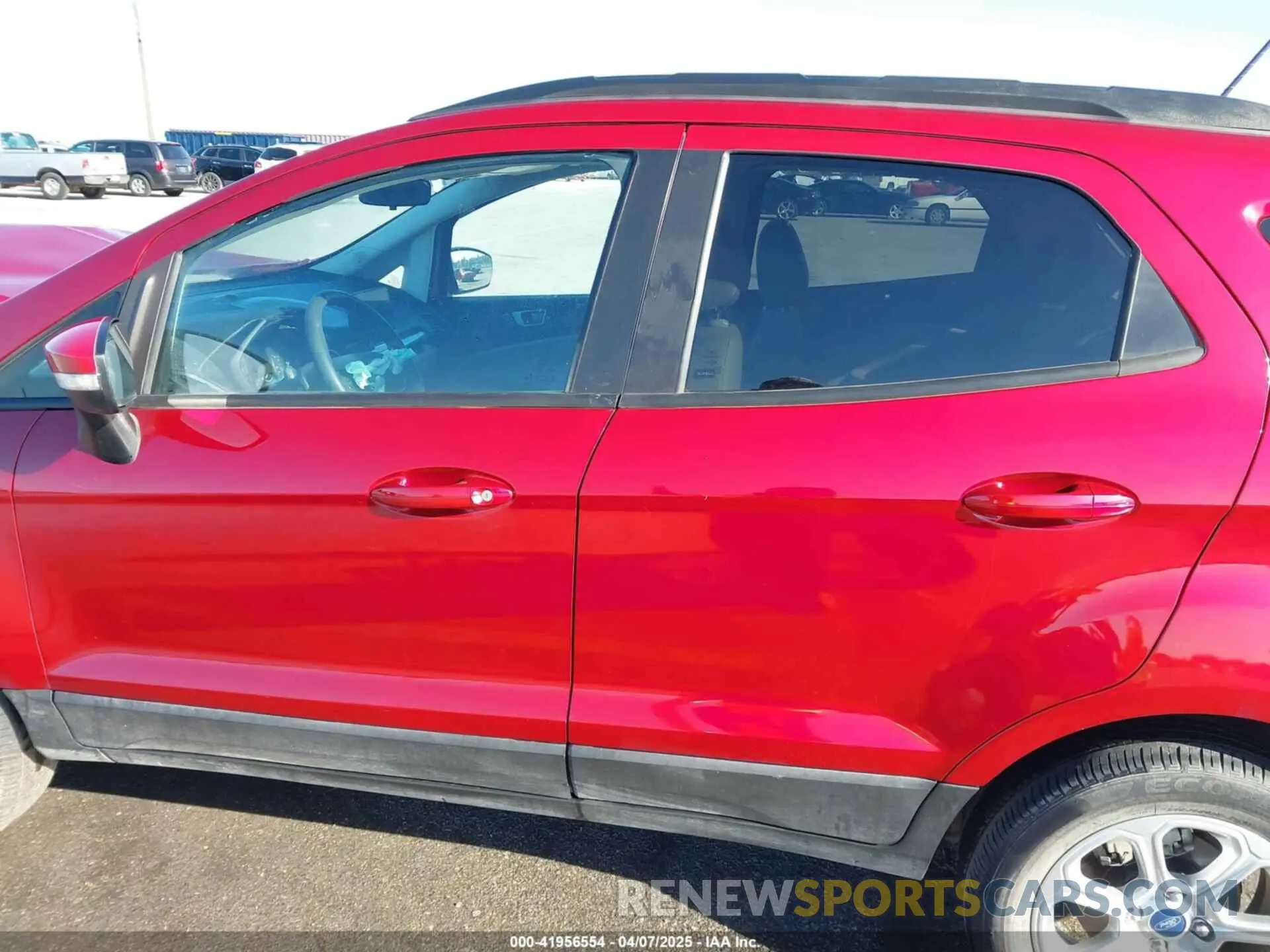 15 fotografías del automóvil dañado MAJ3S2GE0MC456479 FORD ECOSPORT 2021