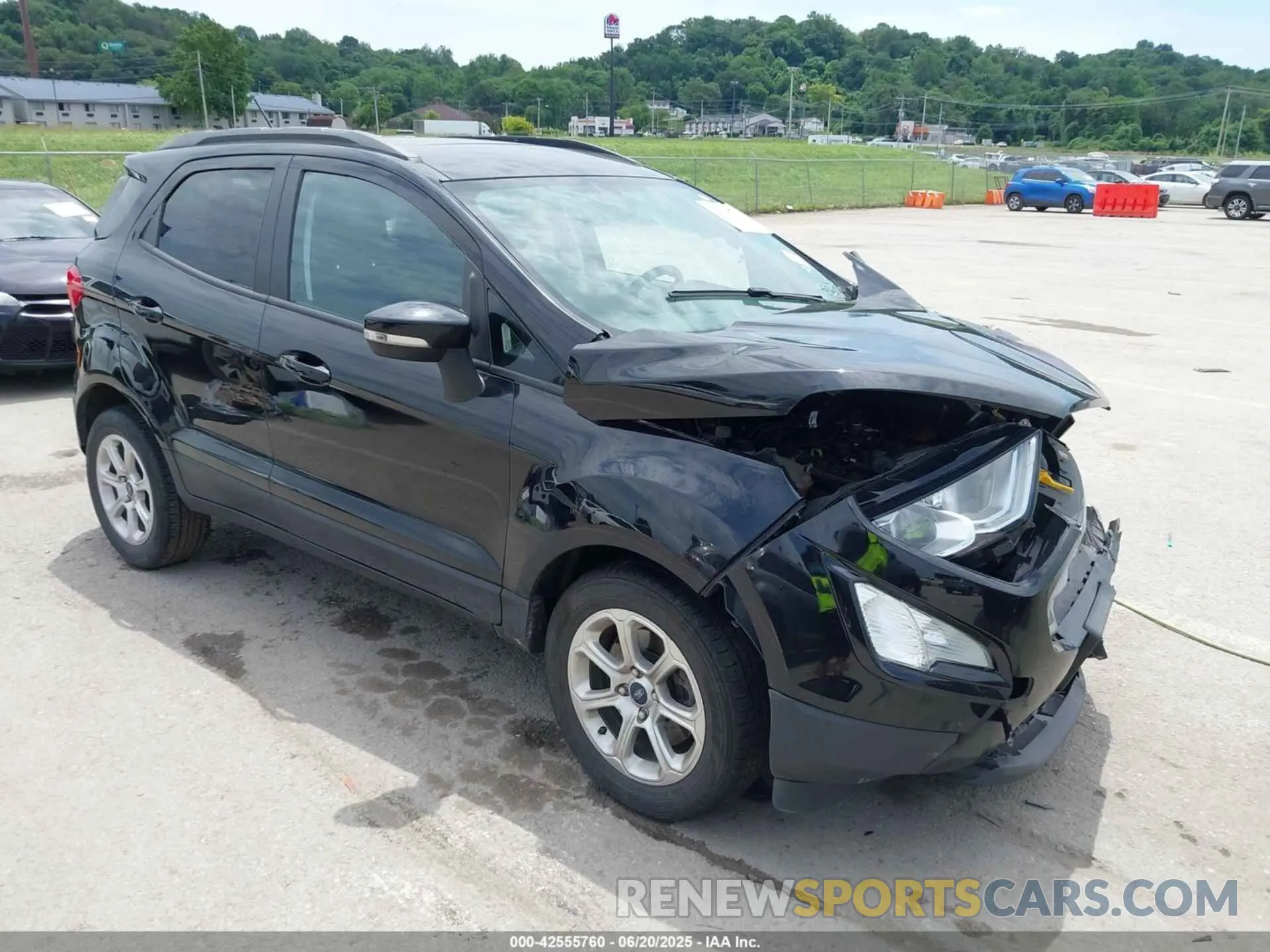 1 fotografías del automóvil dañado MAJ3S2GE1MC400373 FORD ECOSPORT 2021