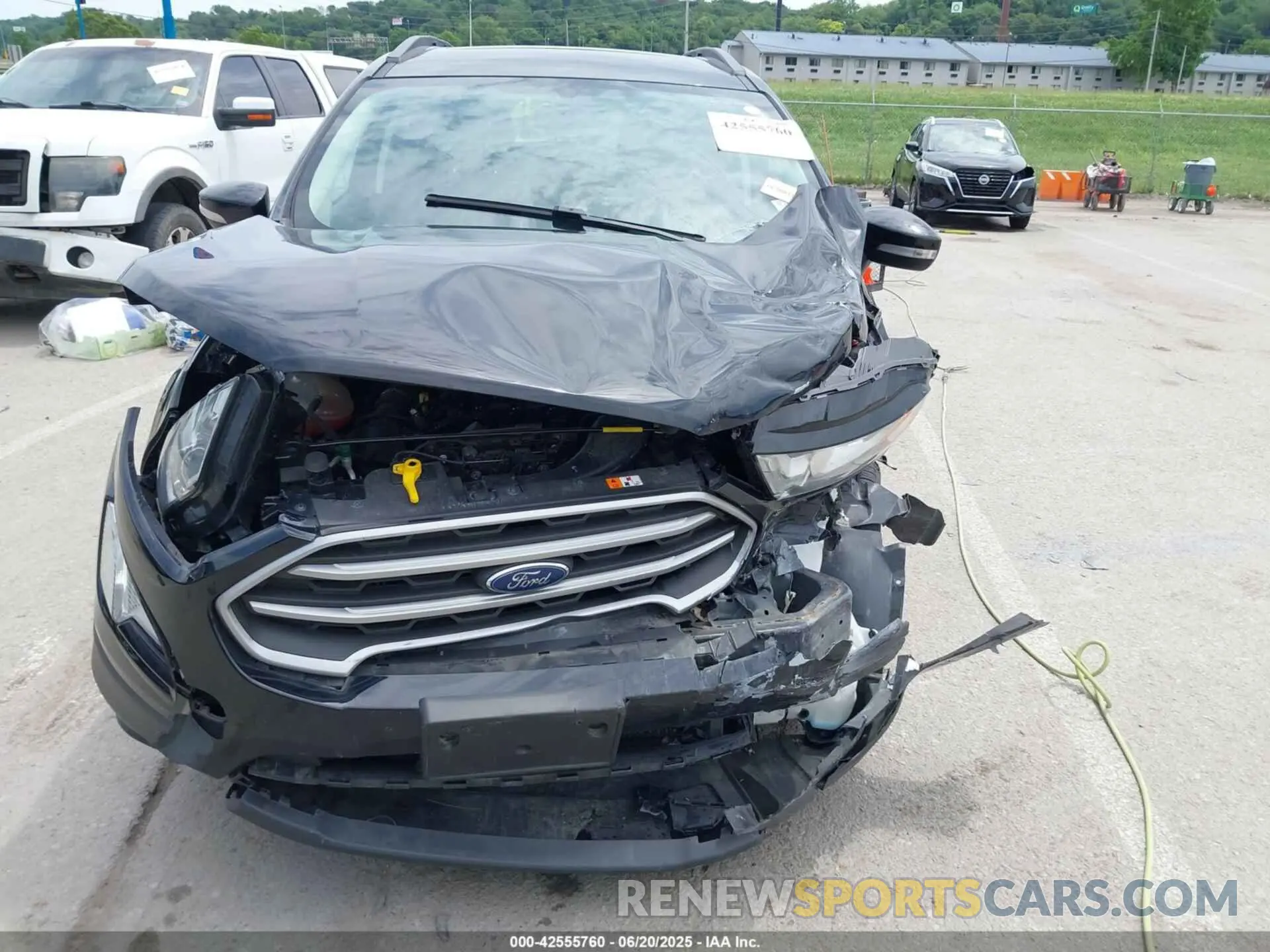 11 fotografías del automóvil dañado MAJ3S2GE1MC400373 FORD ECOSPORT 2021
